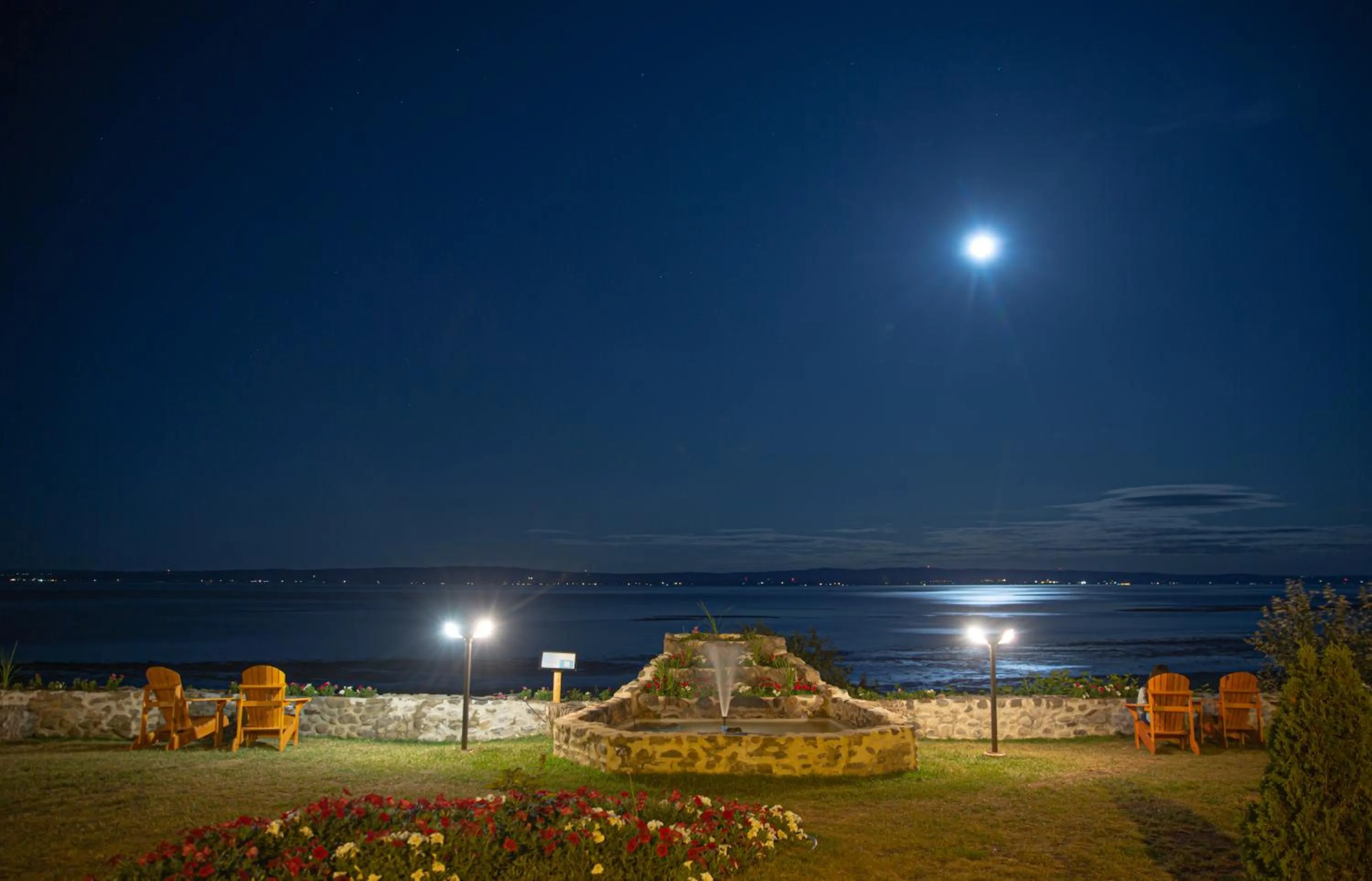 River view in Hotel Cap-aux-Pierres