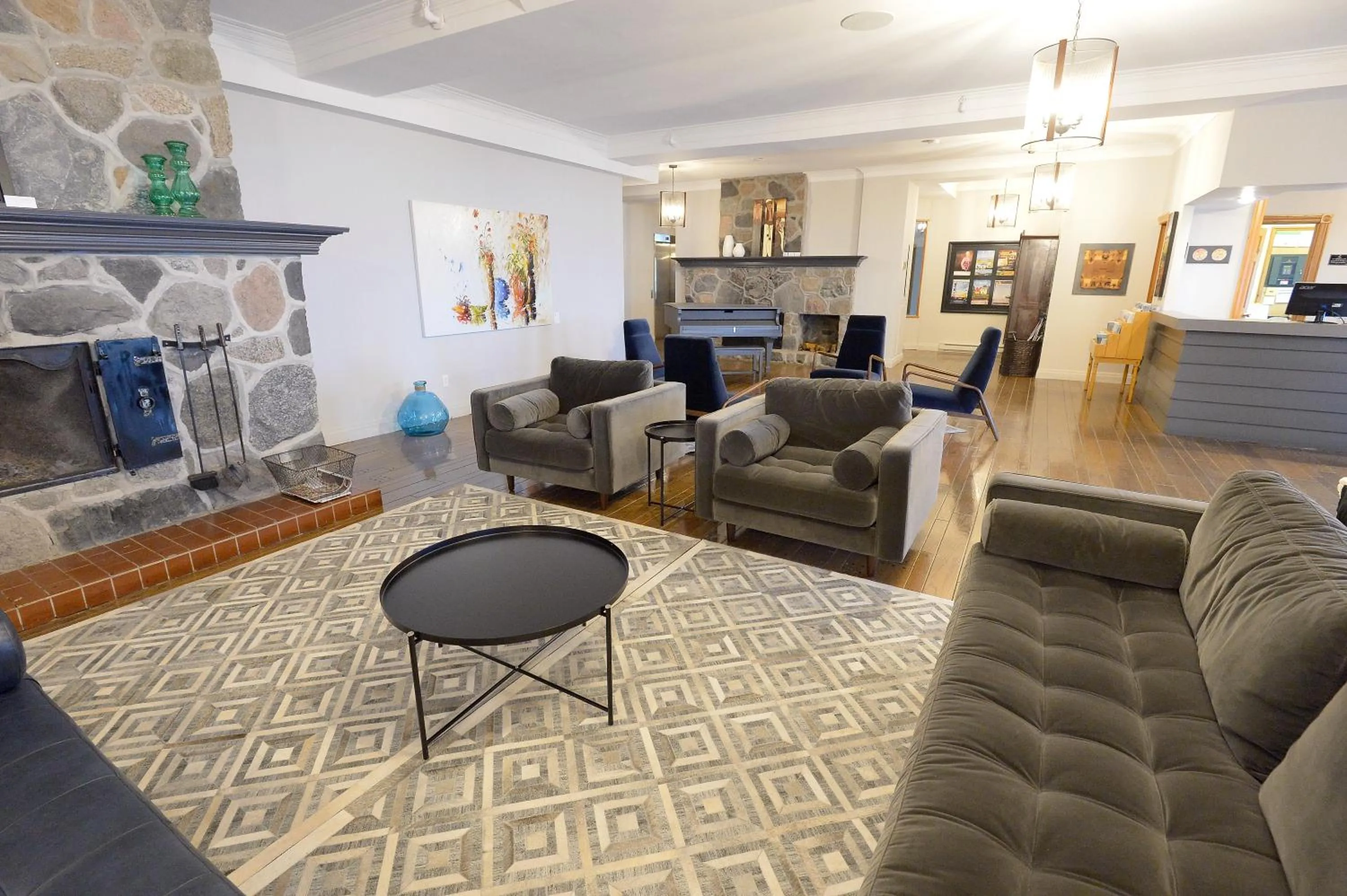 Lobby or reception in Hotel Cap-aux-Pierres