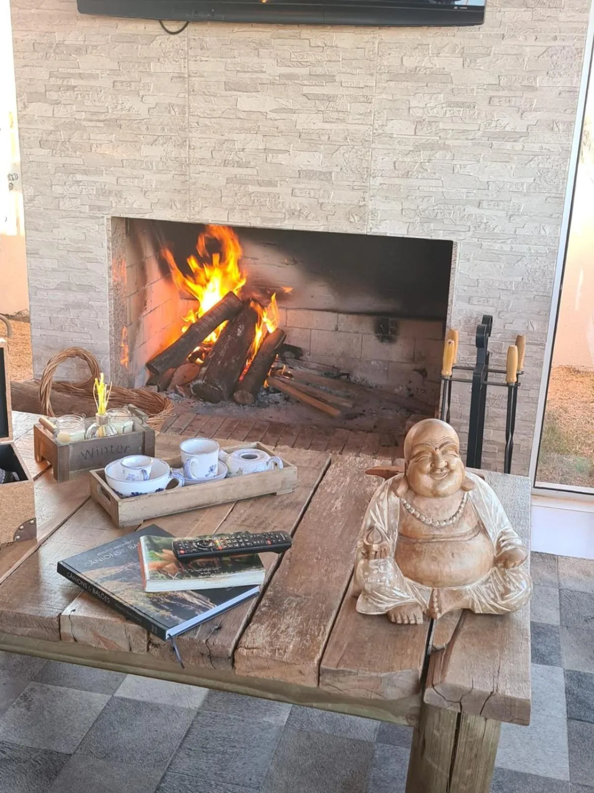 Seating area in Refúgio dos Coiotes