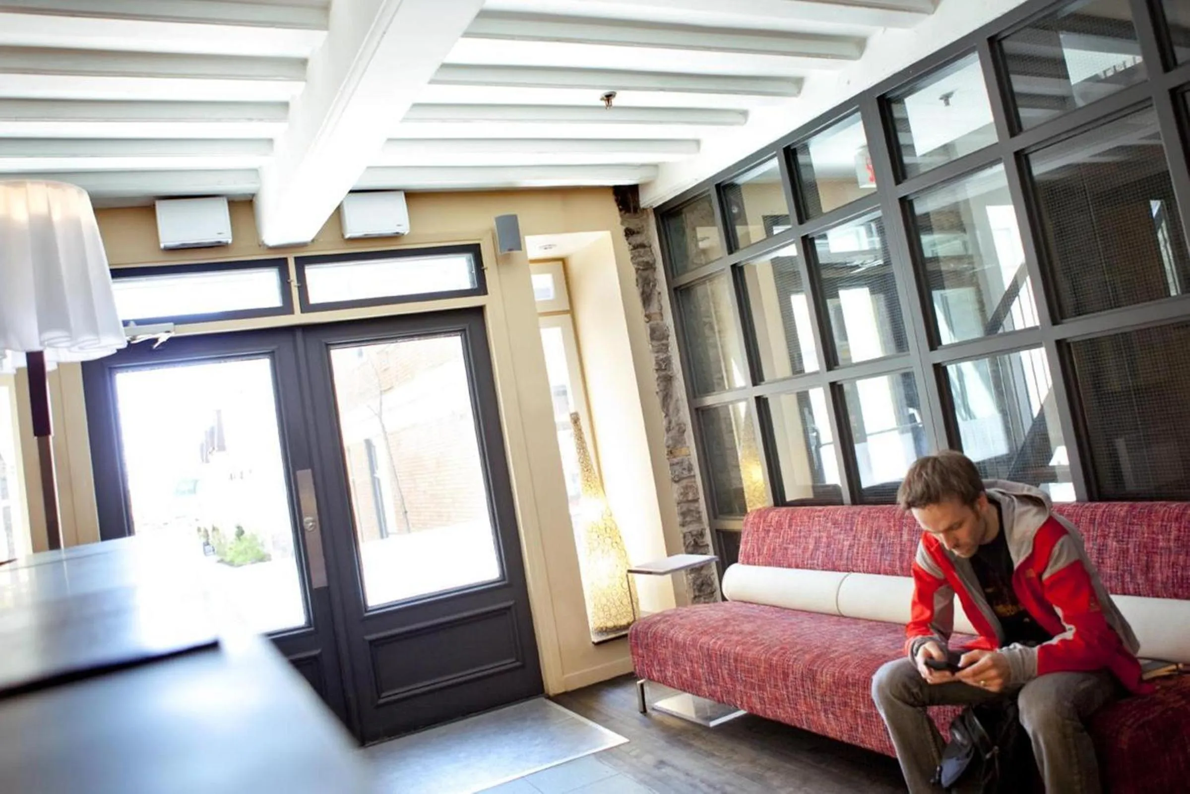 Lobby or reception in Hotel le Priori