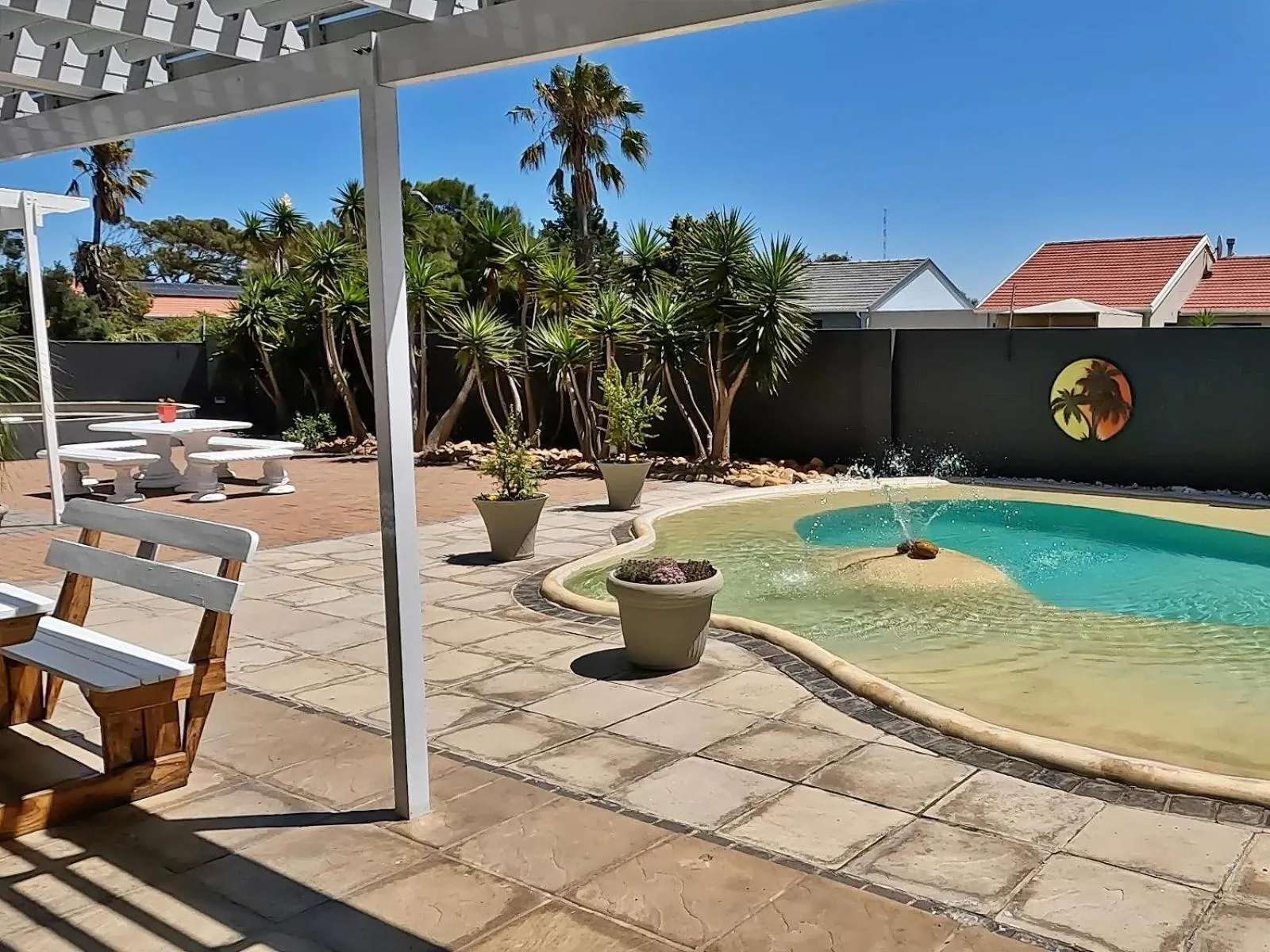 BBQ facilities in Beachwood Inn Melkbosstrand