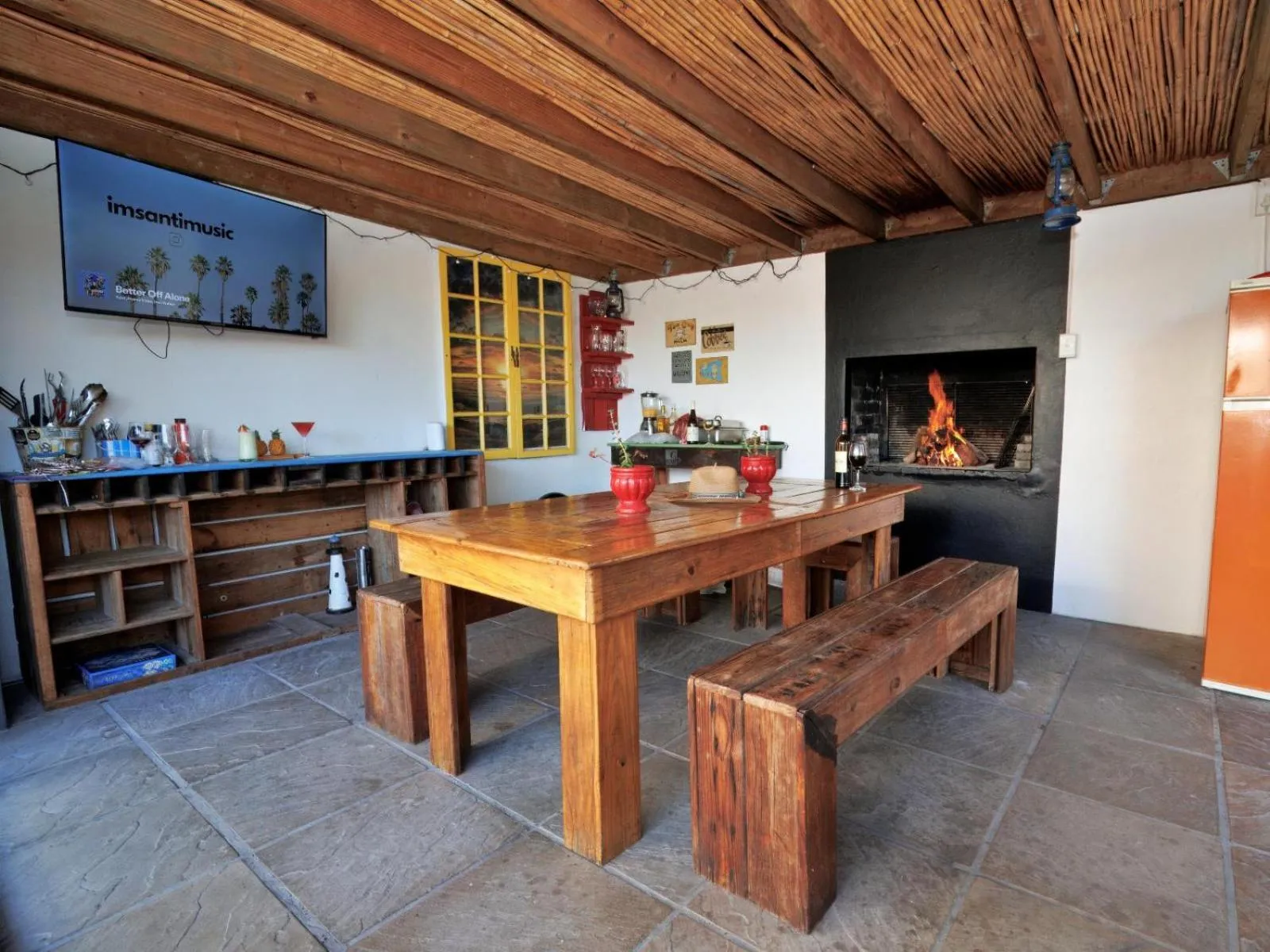 BBQ facilities in Beachwood Inn Melkbosstrand