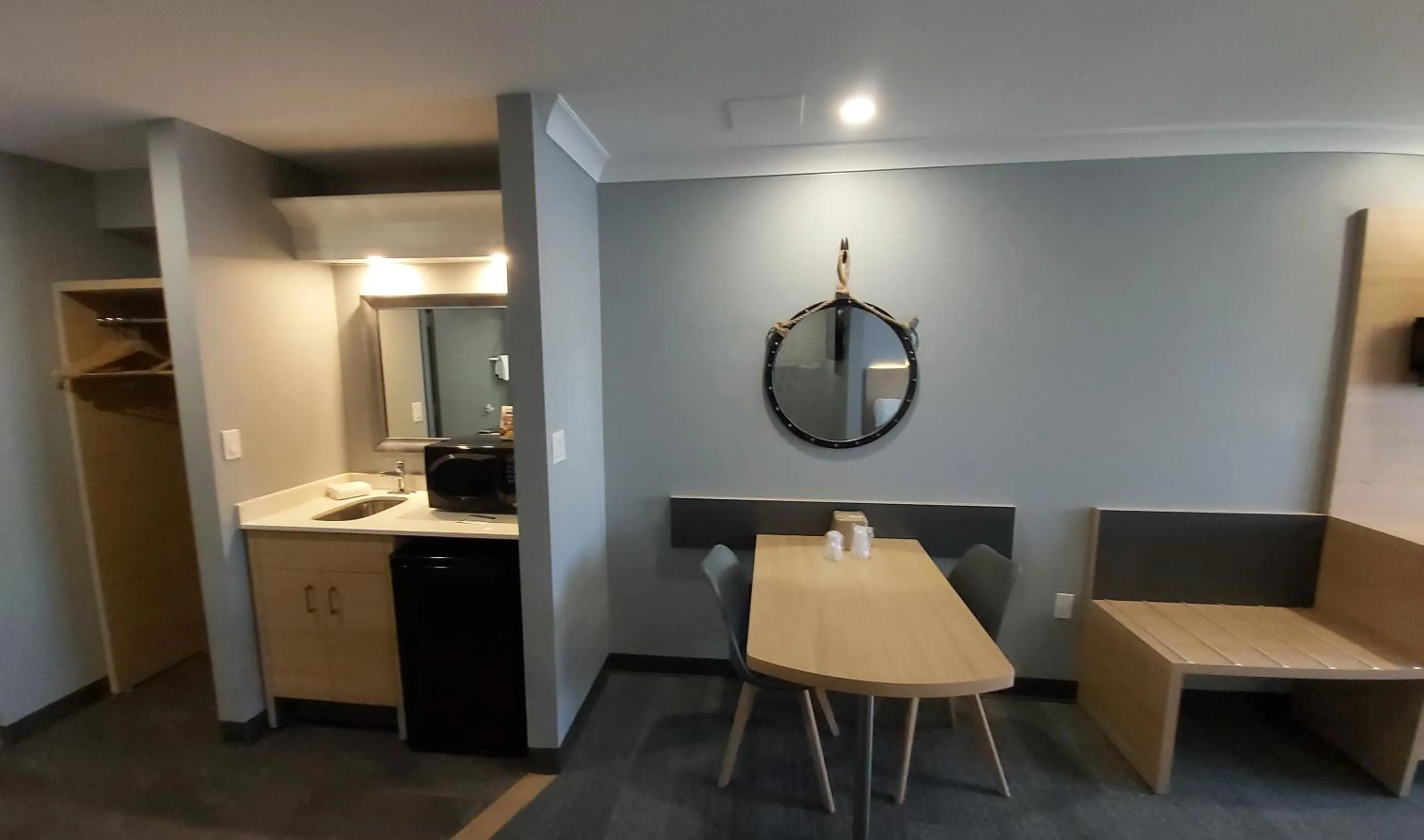 Kitchen or kitchenette in Americana Waterpark Resort & Spa