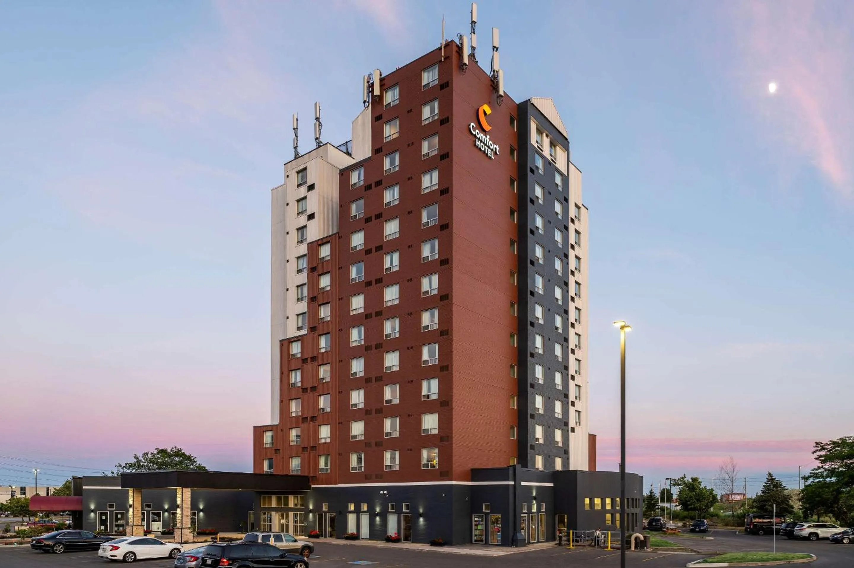 Property building in Comfort Hotel Airport North