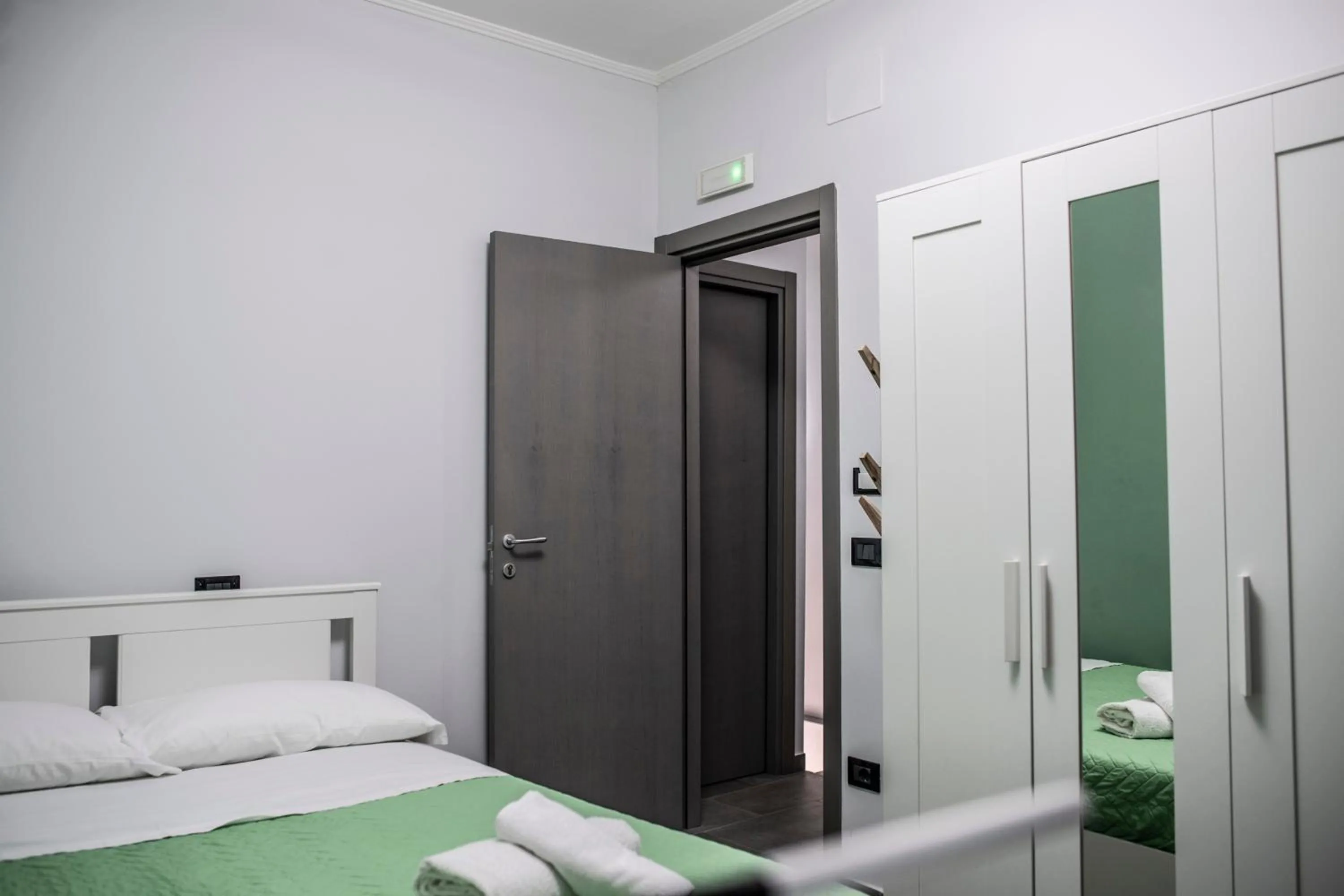 Bed in B&B Màkari holiday home