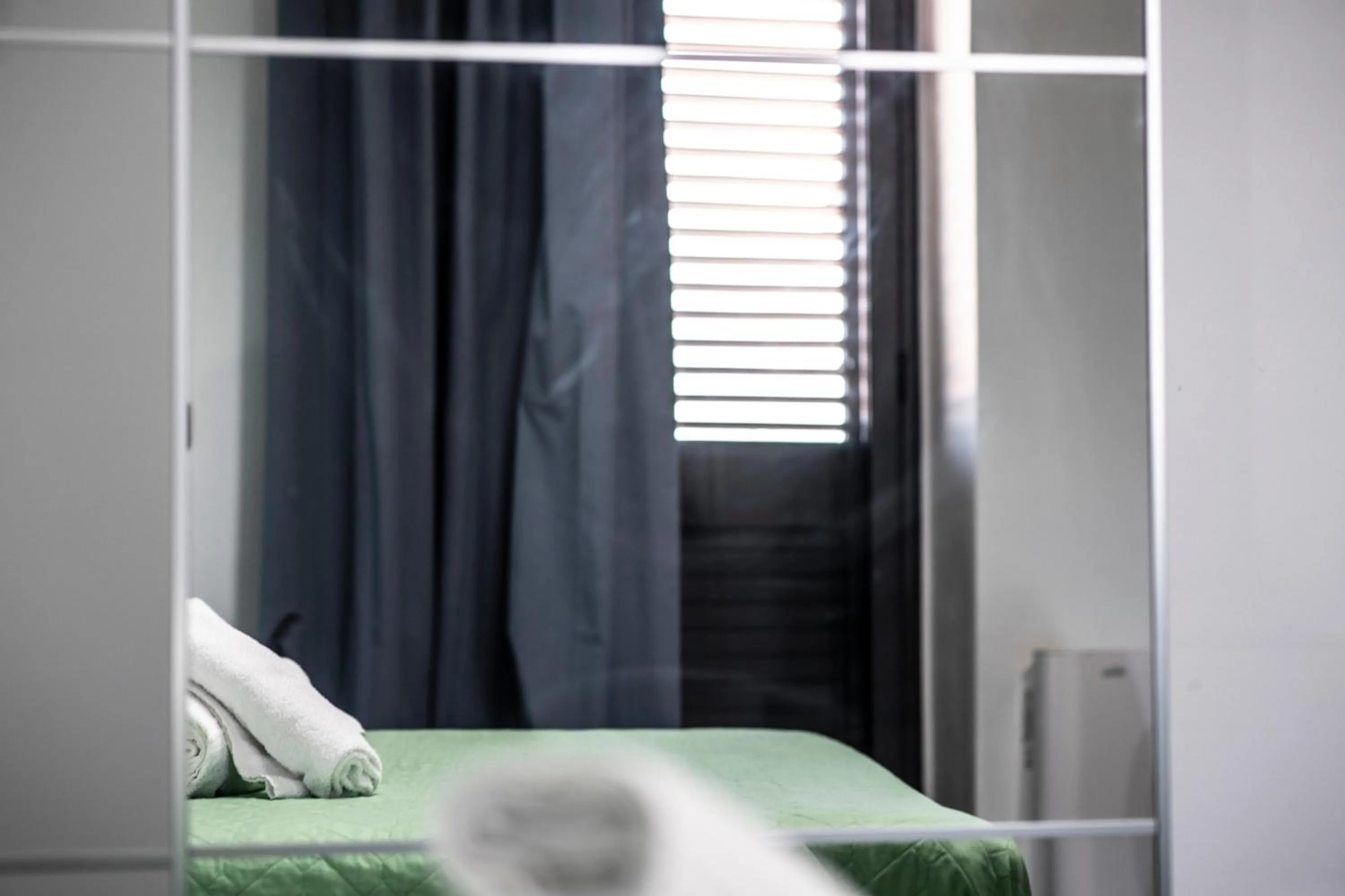 Bed in B&B Màkari holiday home