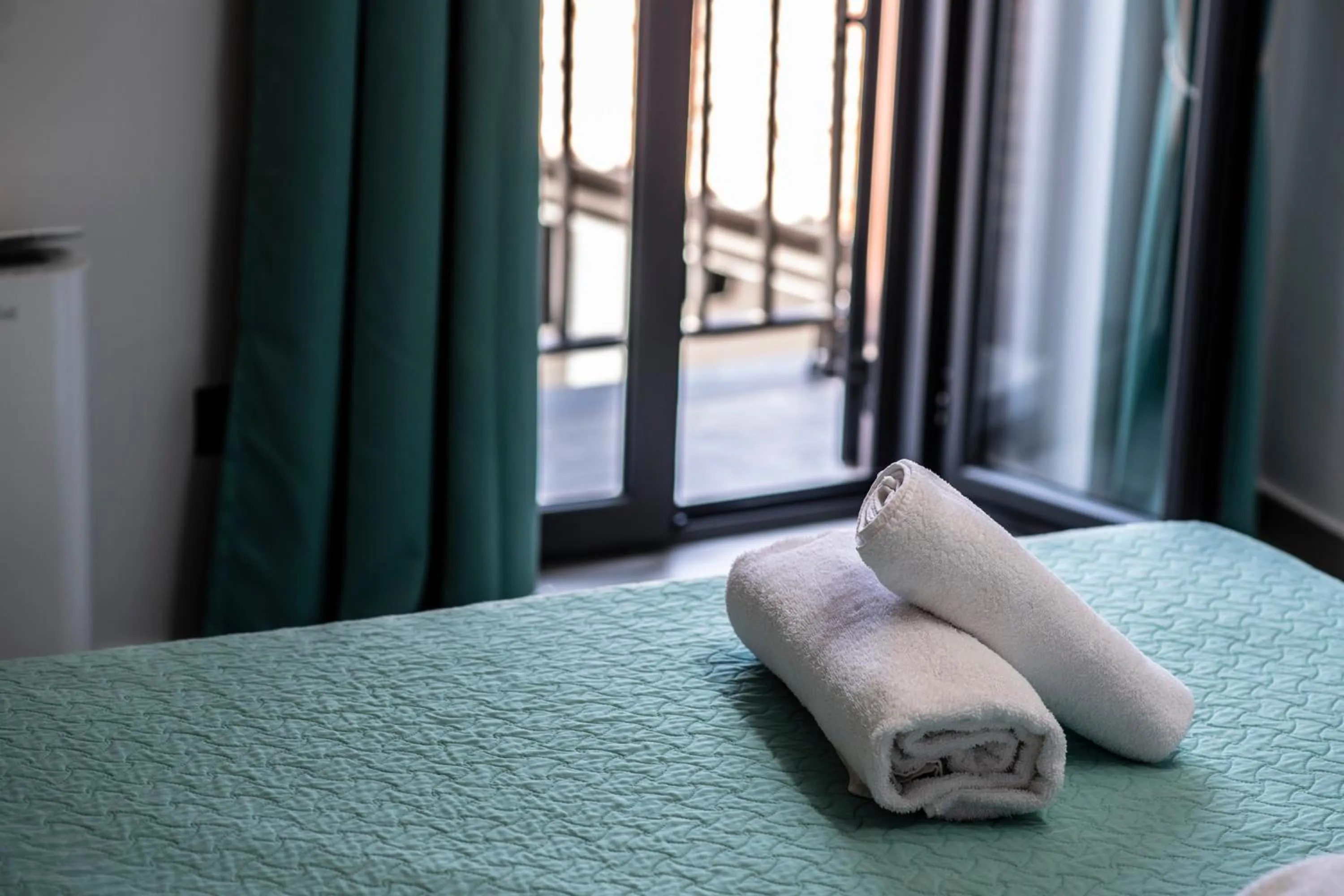 Bed in B&B Màkari holiday home