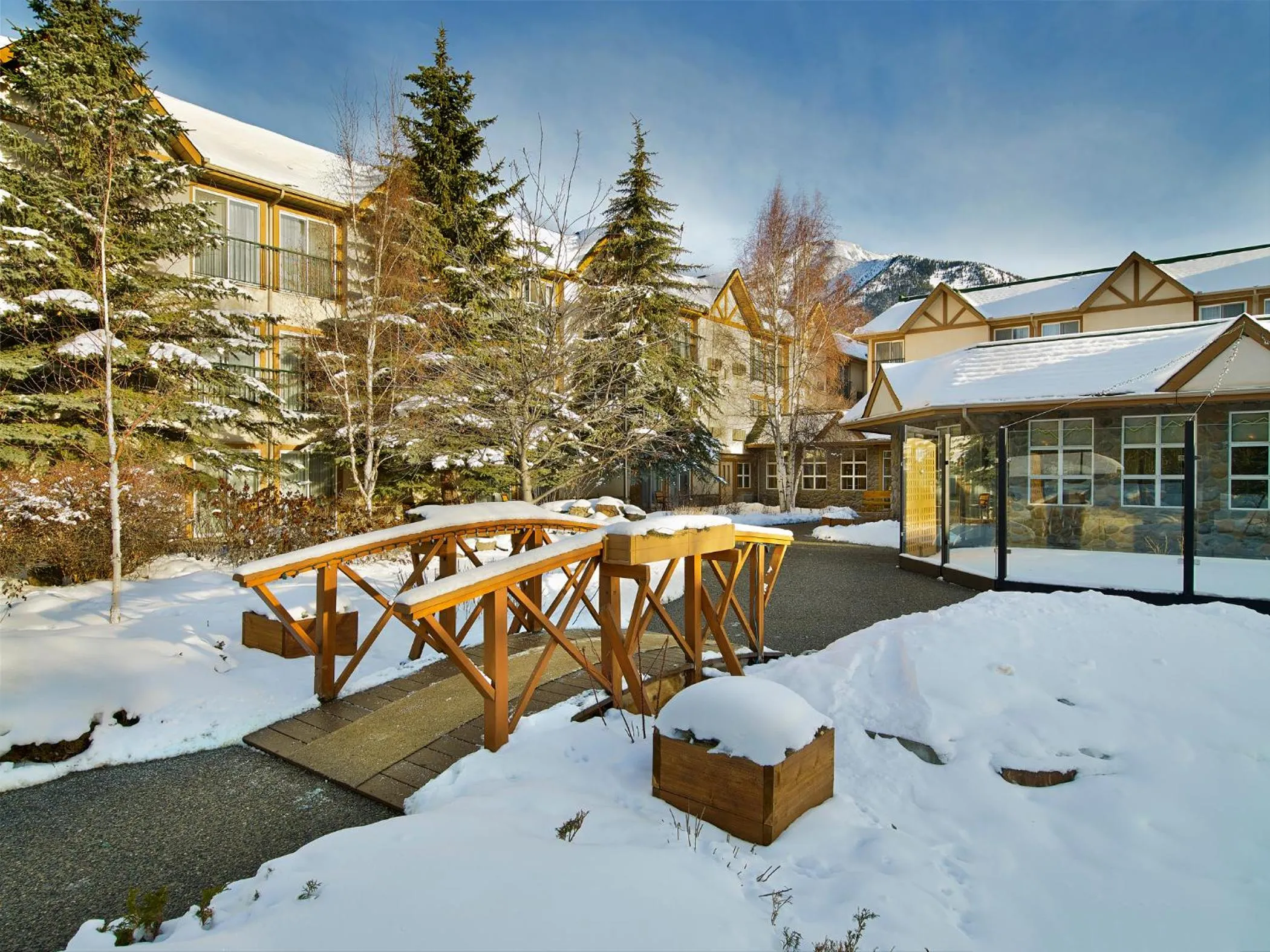Property building in Coast Canmore Hotel & Conference Centre