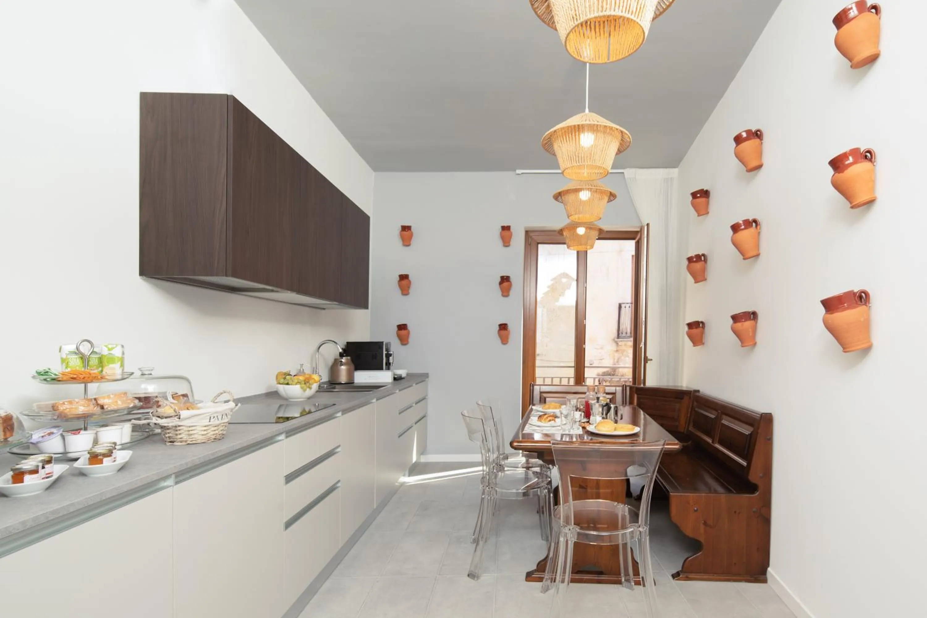Kitchen or kitchenette in Terra del Sasso Suites - Design Architetto Salvatore Spataro