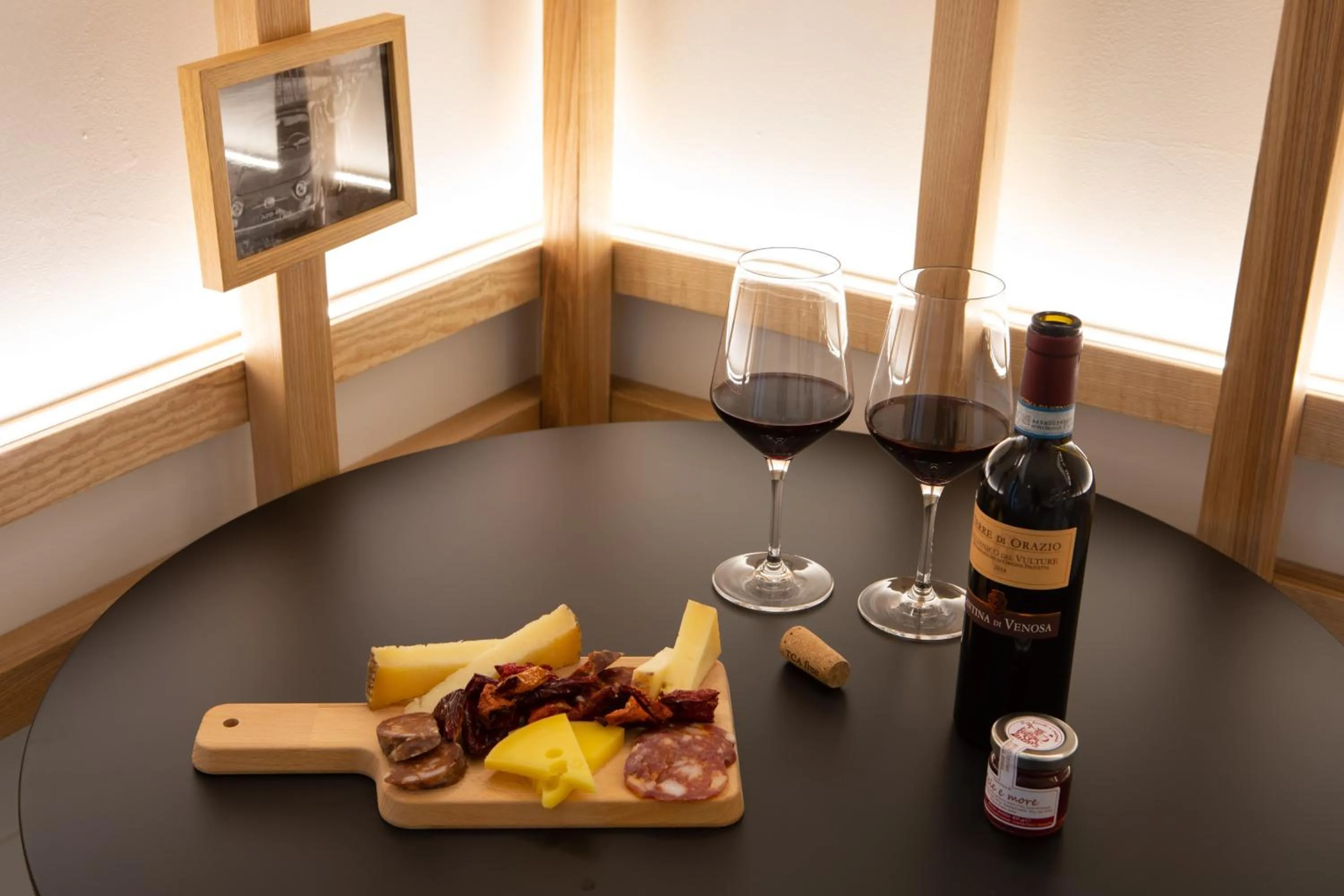 Food close-up in Terra del Sasso Suites - Design Architetto Salvatore Spataro