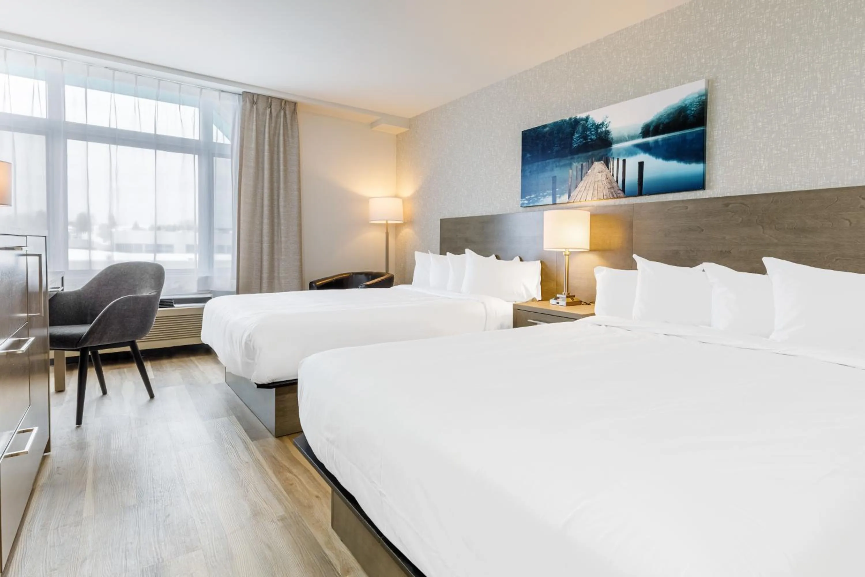 Bed in Repotel Aéroport Québec