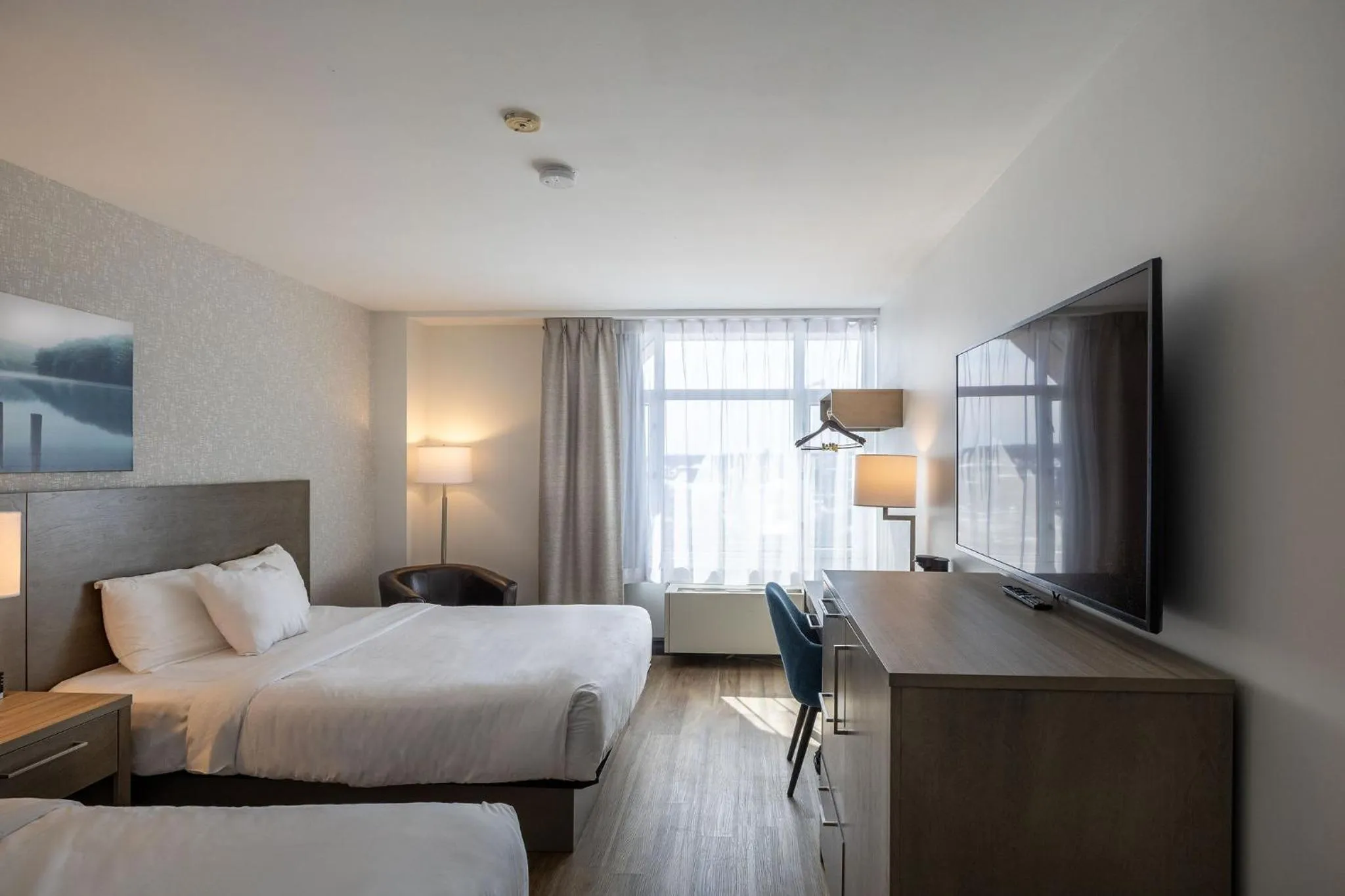 Bed in Repotel Henri IV Québec