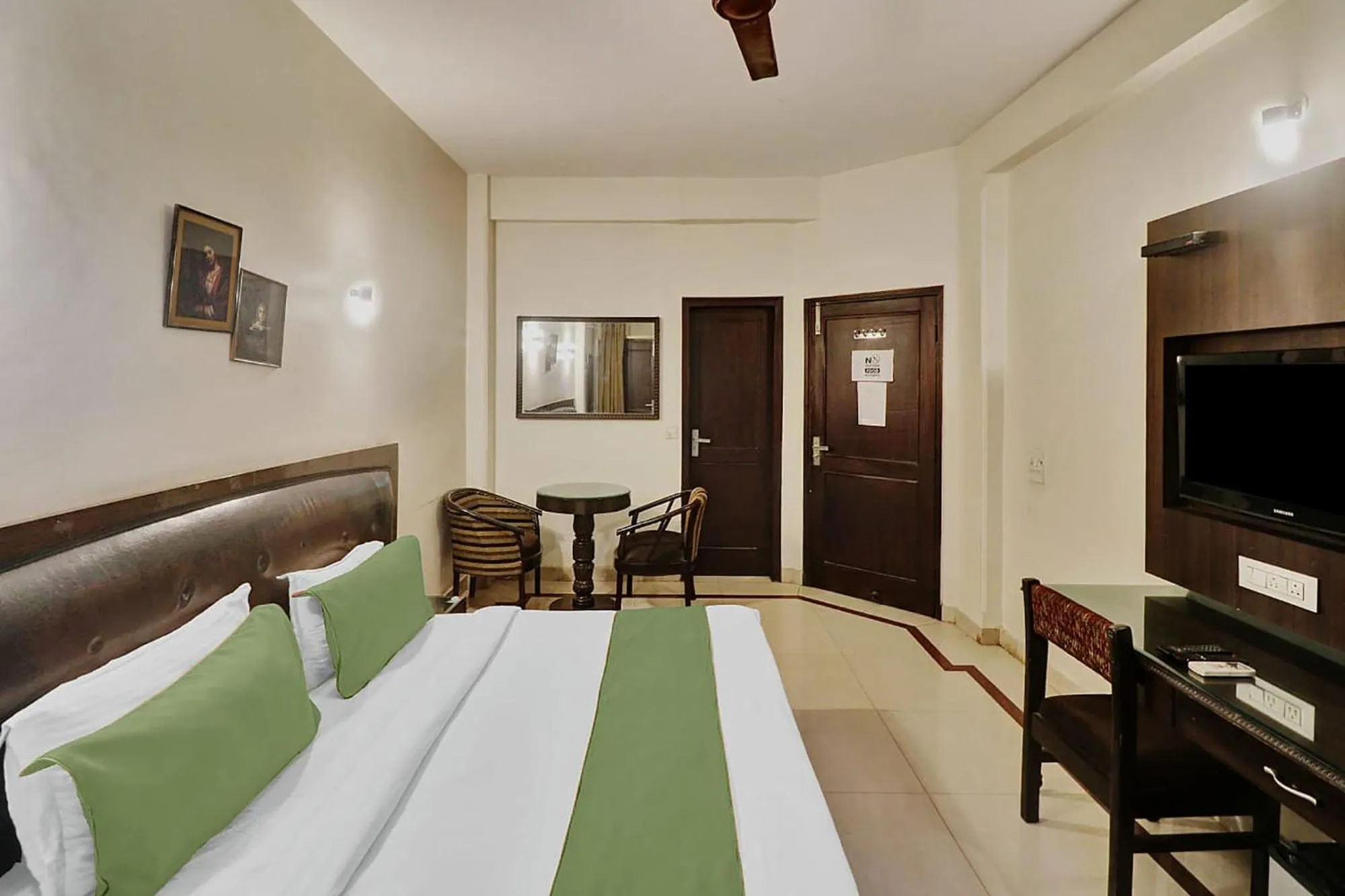 Bed in FabExpress Lloyd House