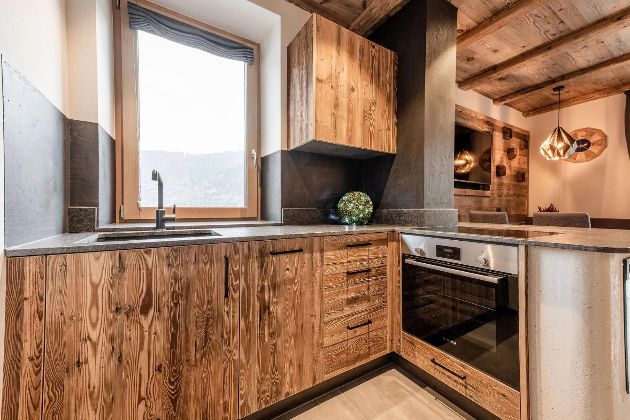 Kitchen or kitchenette in Nidaris - Luxury Private Spa Suites