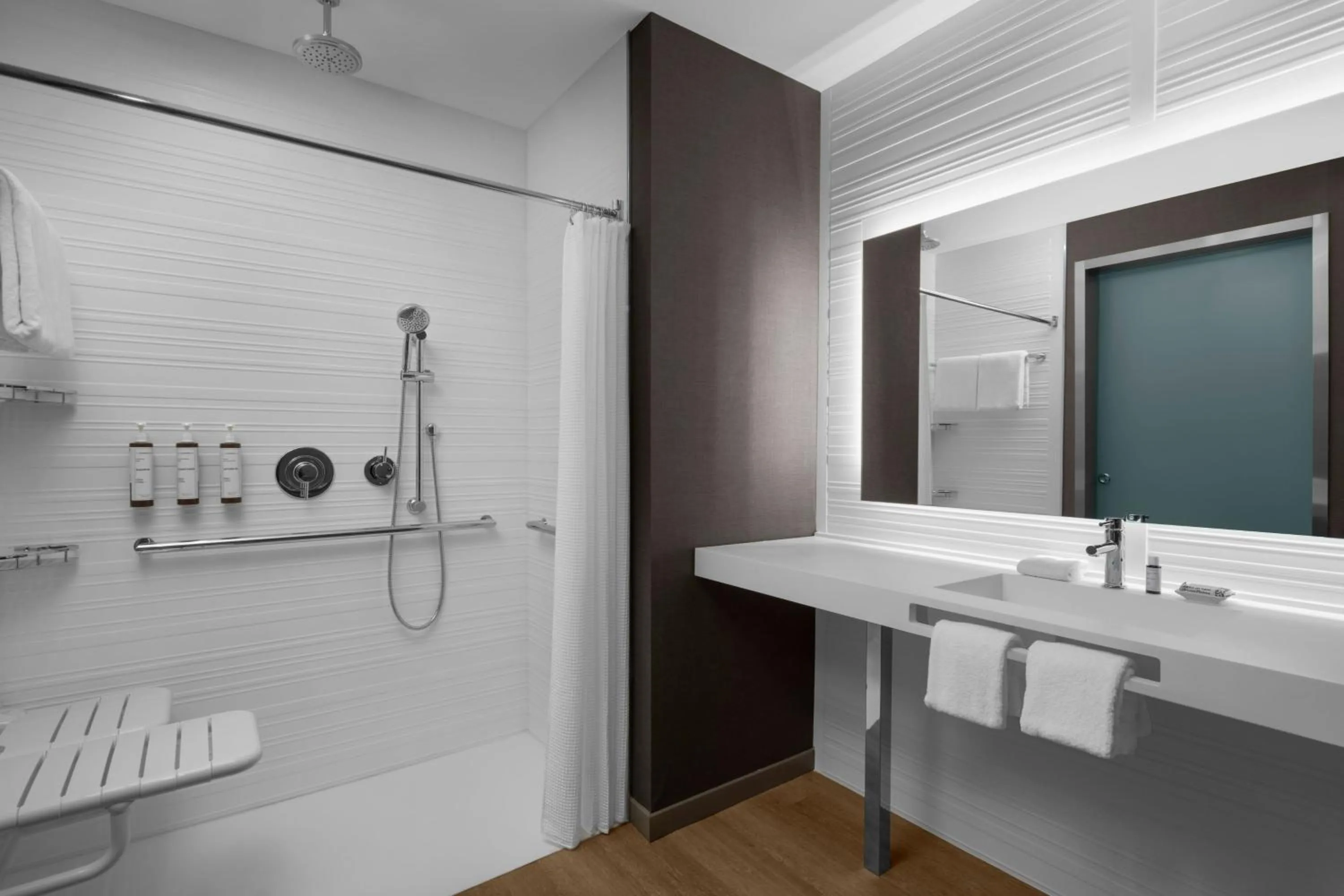 Bathroom in AC Hotel by Marriott Clearwater Beach