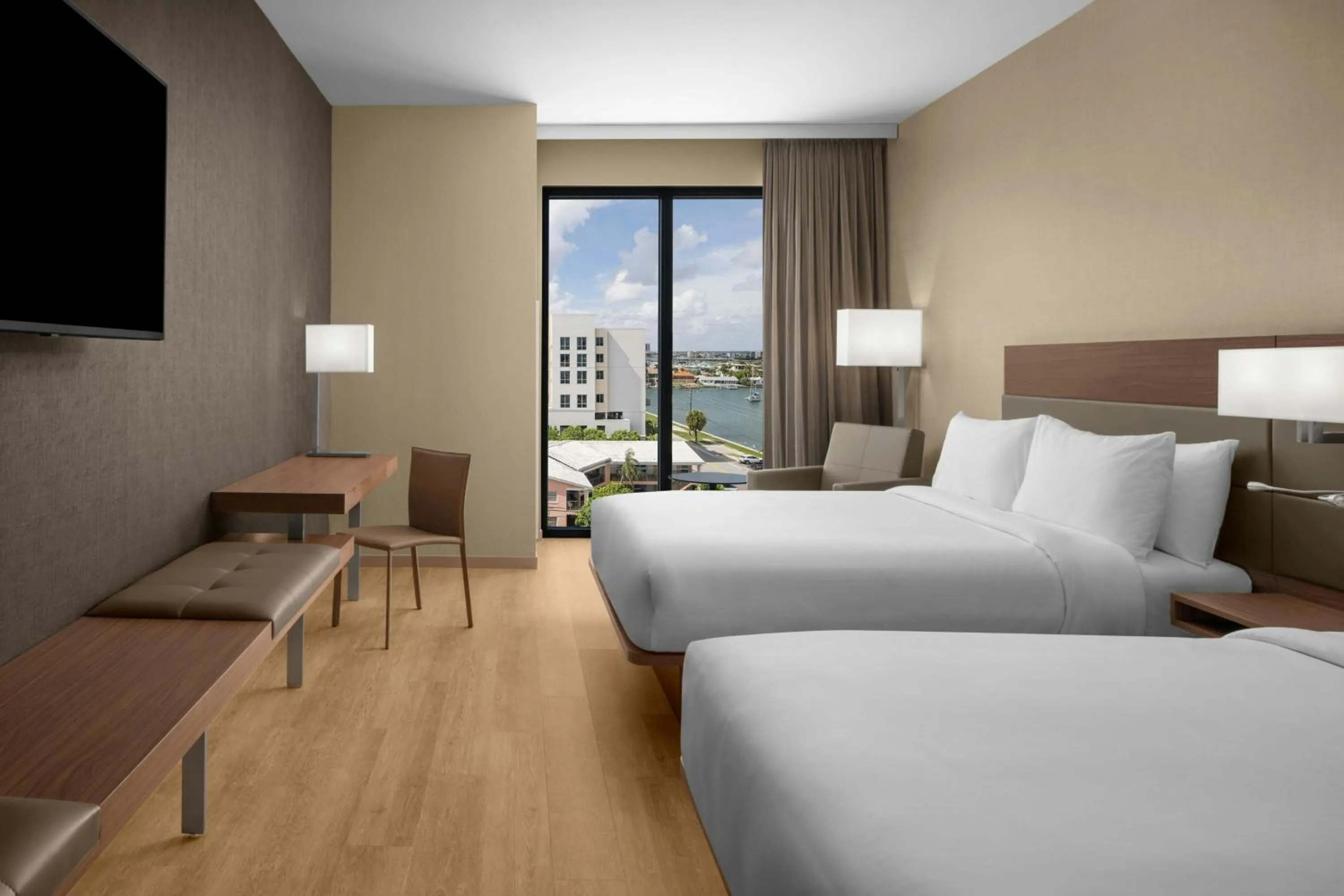 Photo of the whole room, Bed in AC Hotel by Marriott Clearwater Beach