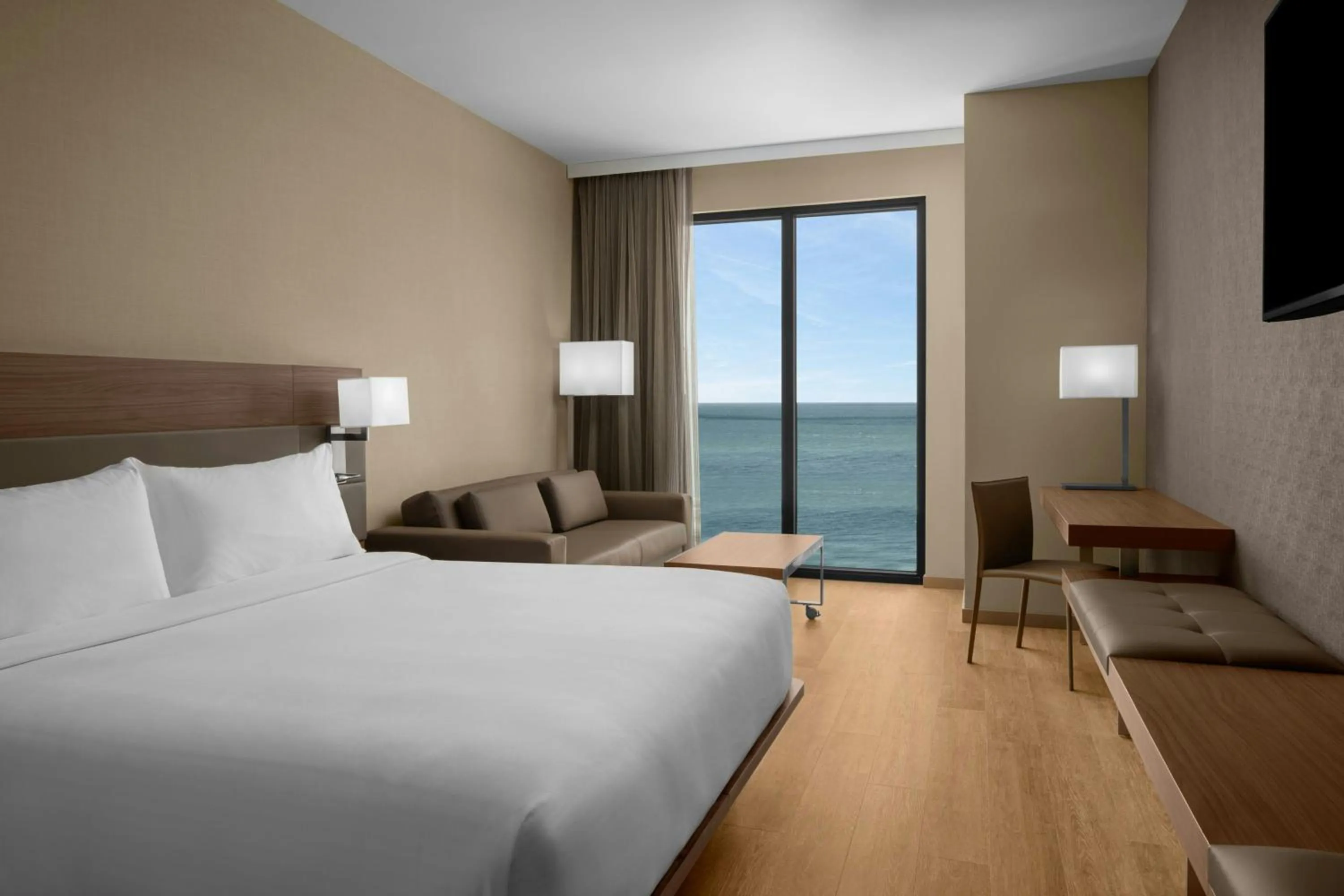 Photo of the whole room, Bed in AC Hotel by Marriott Clearwater Beach