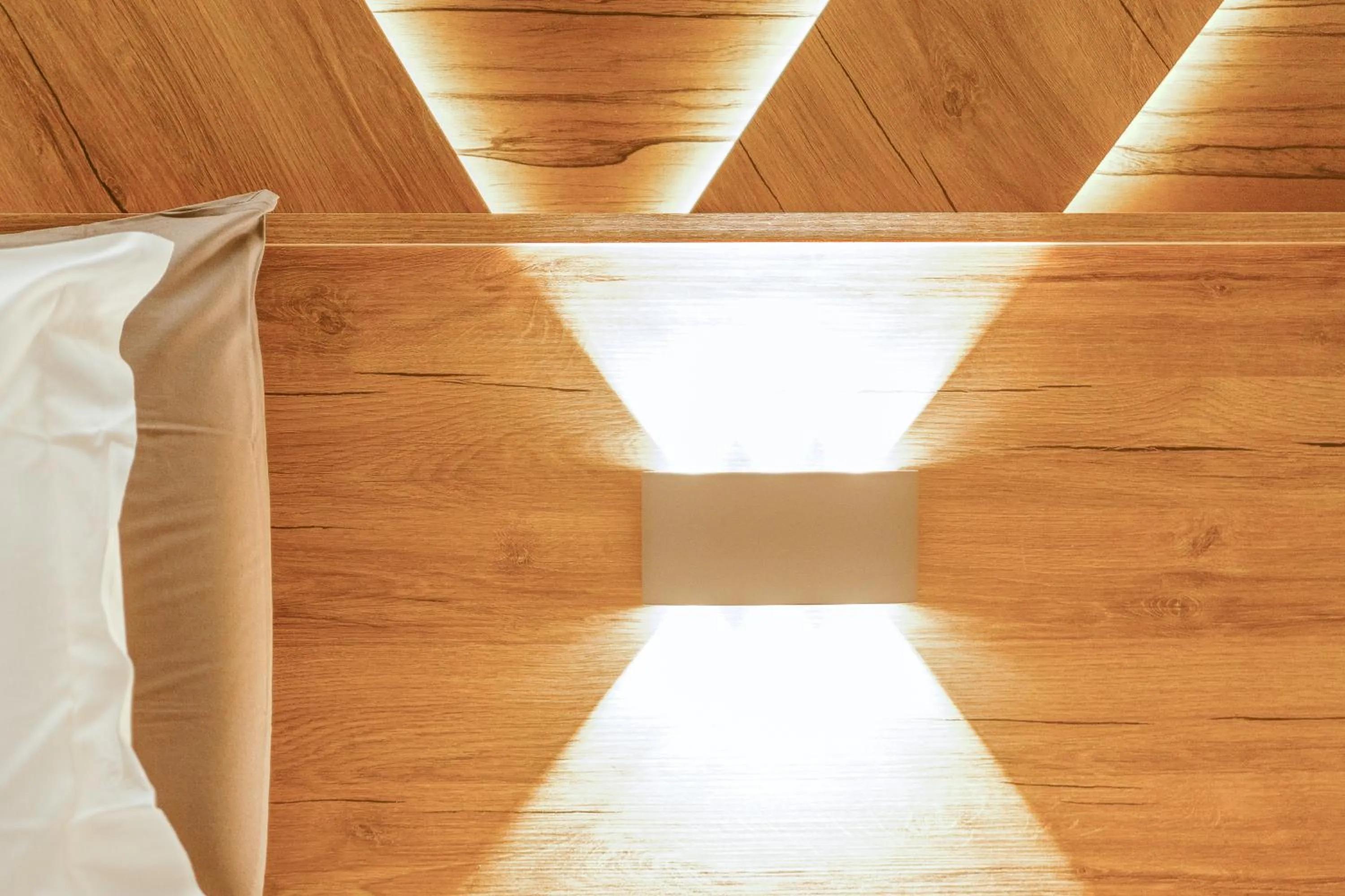 Bed in Sant'Angelo Suites