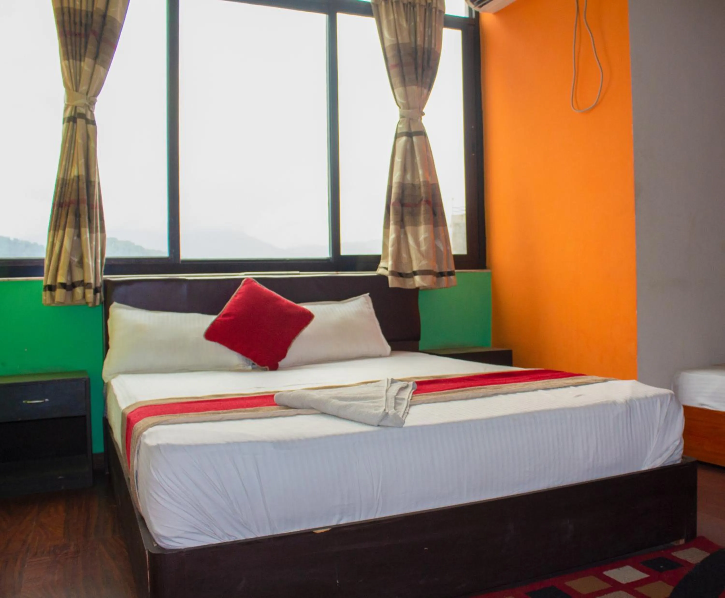 Photo of the whole room, Bed in Hotel Om