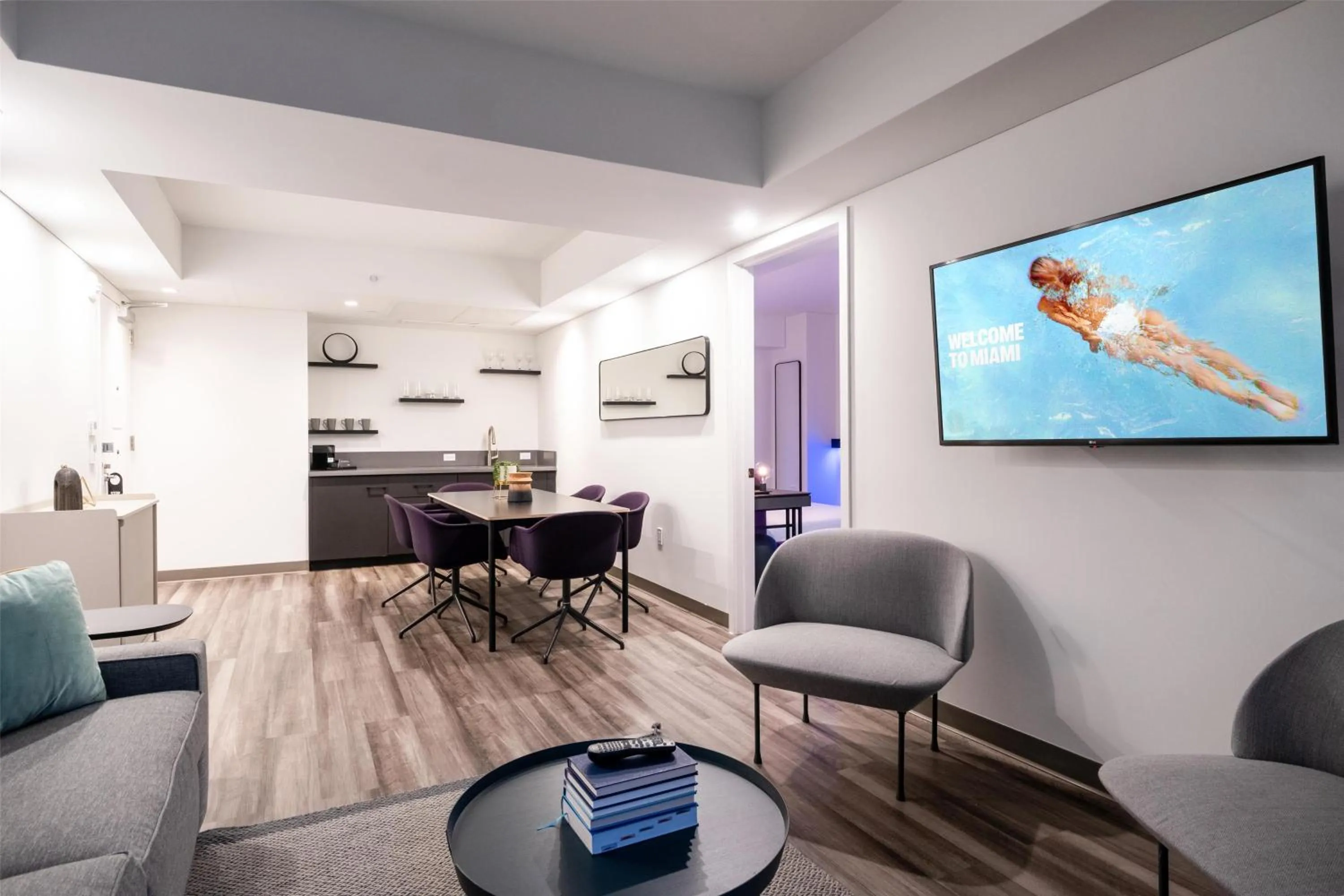 Bedroom in YOTEL Miami