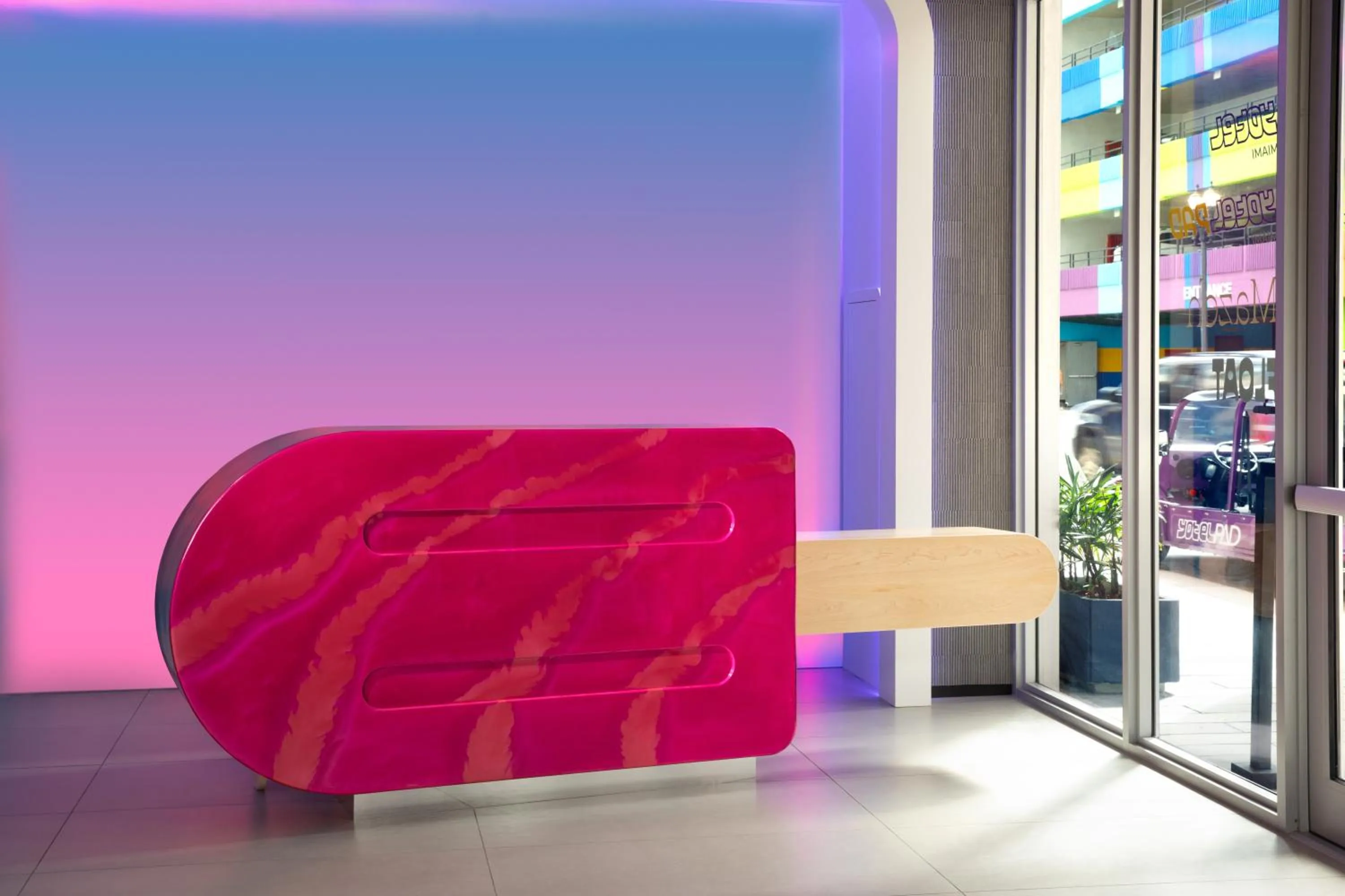 Lobby or reception in YOTEL Miami