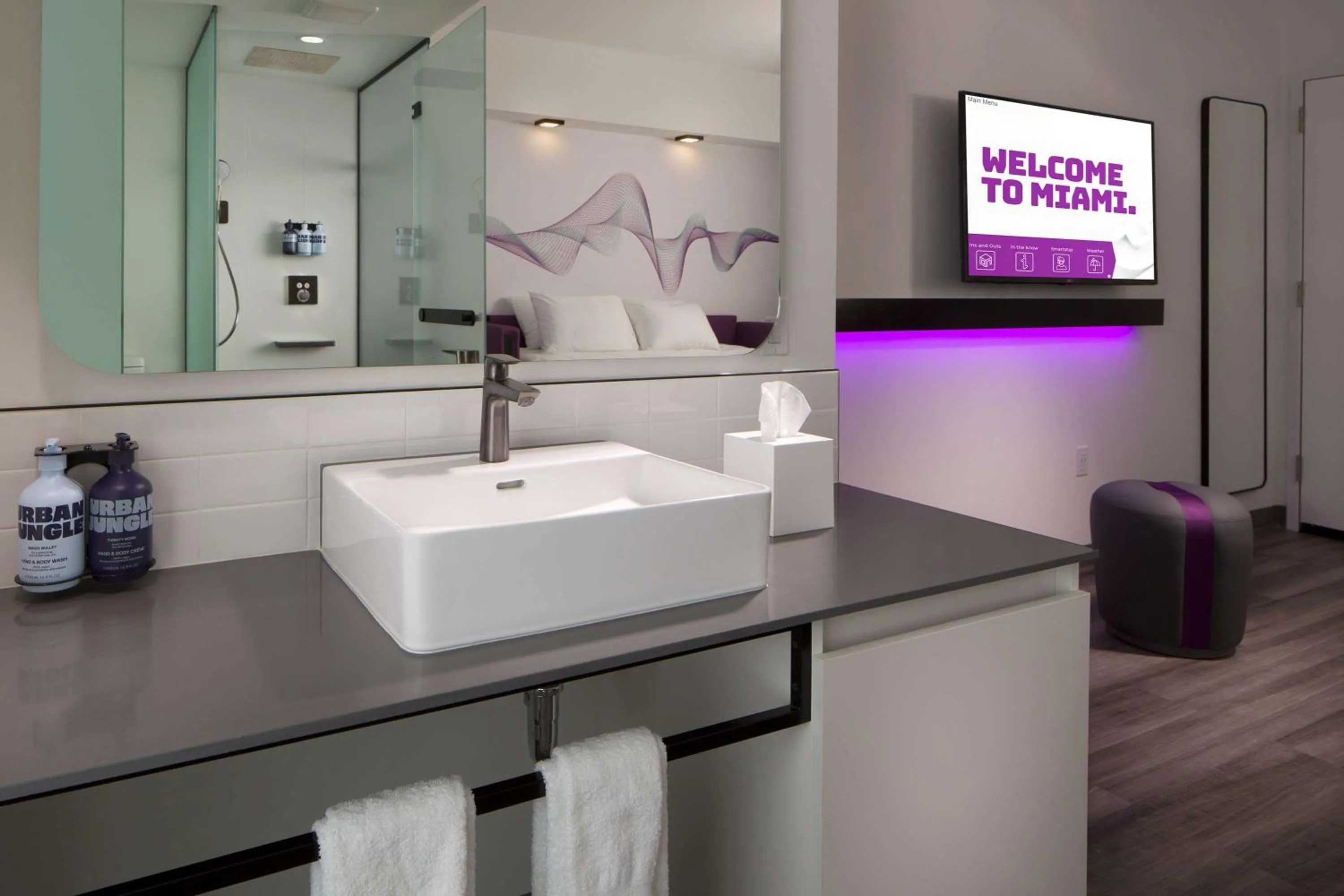 Bathroom in YOTEL Miami