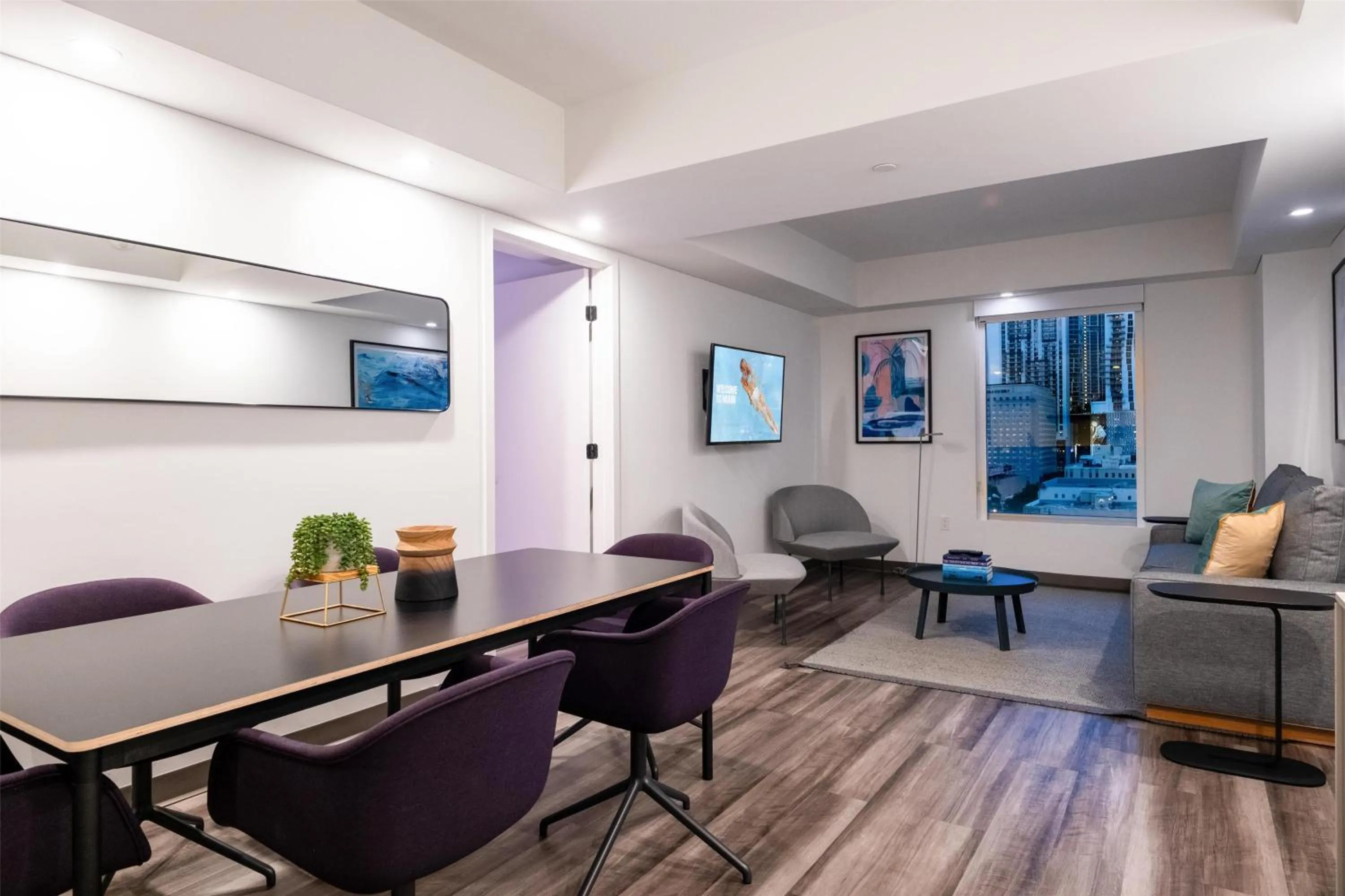 Bedroom in YOTEL Miami