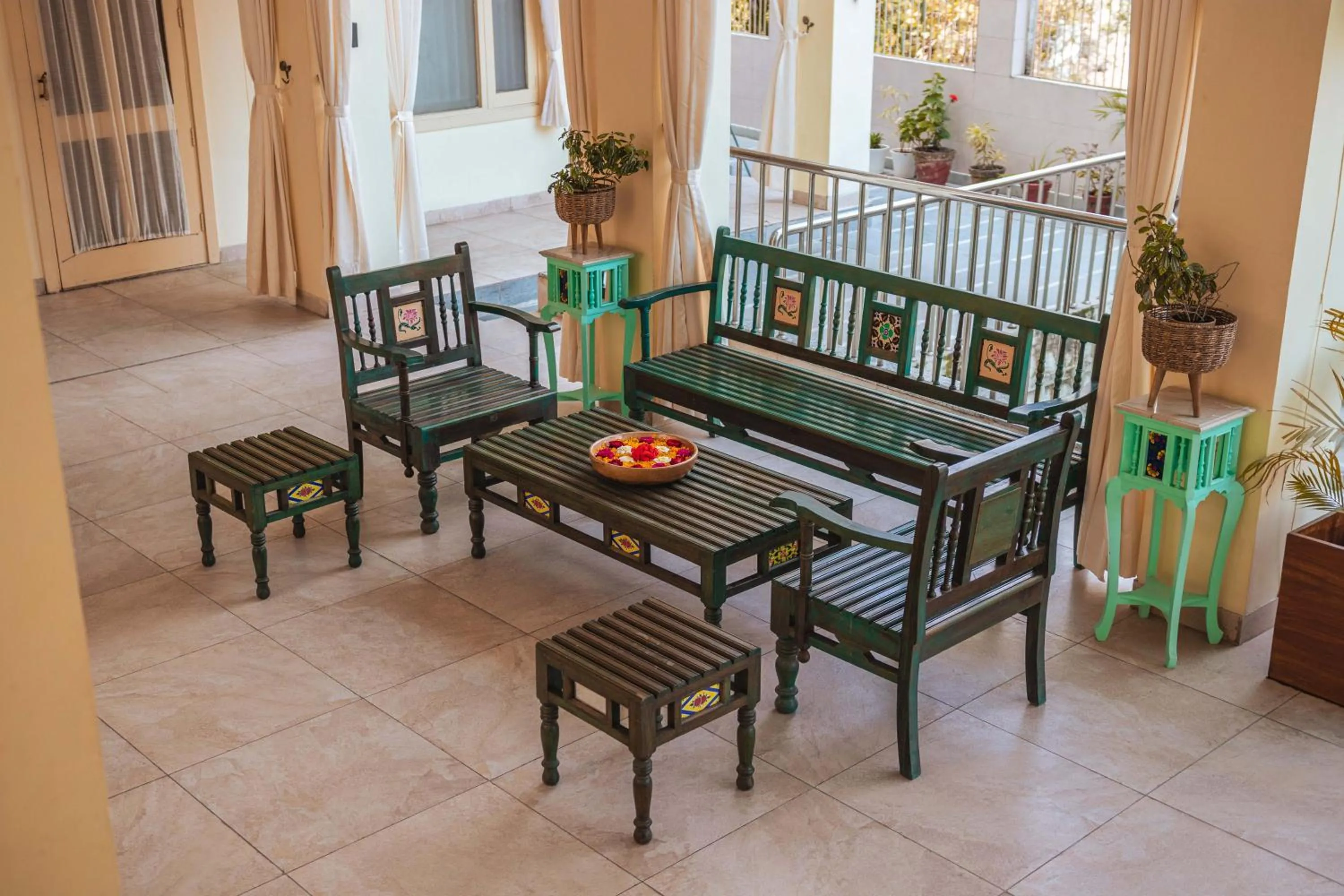 Seating area in Maharishi Ayurveda-Boutique Wellness Retreat