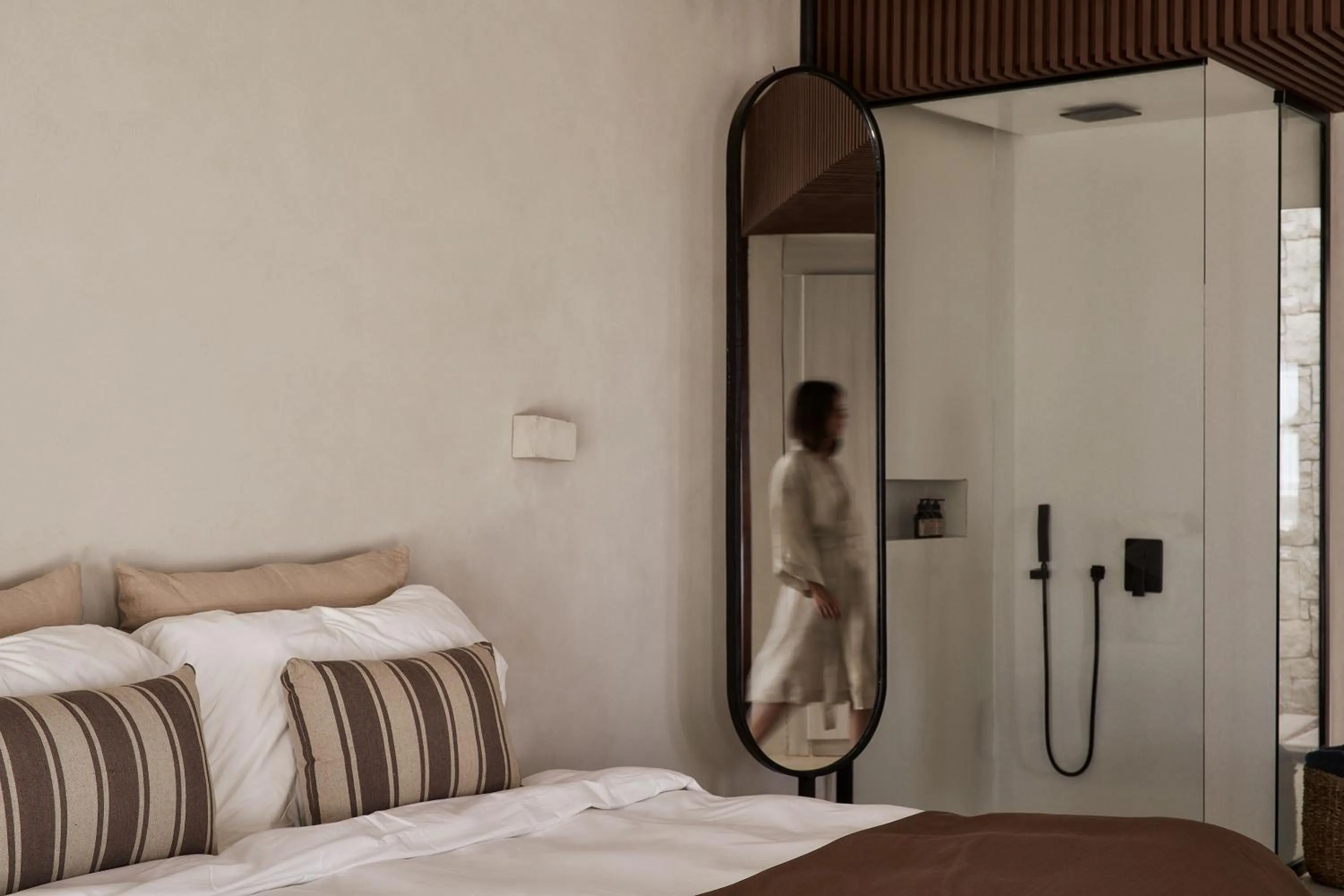 Shower, Bed in Casa Cook North Coast - Adults Only