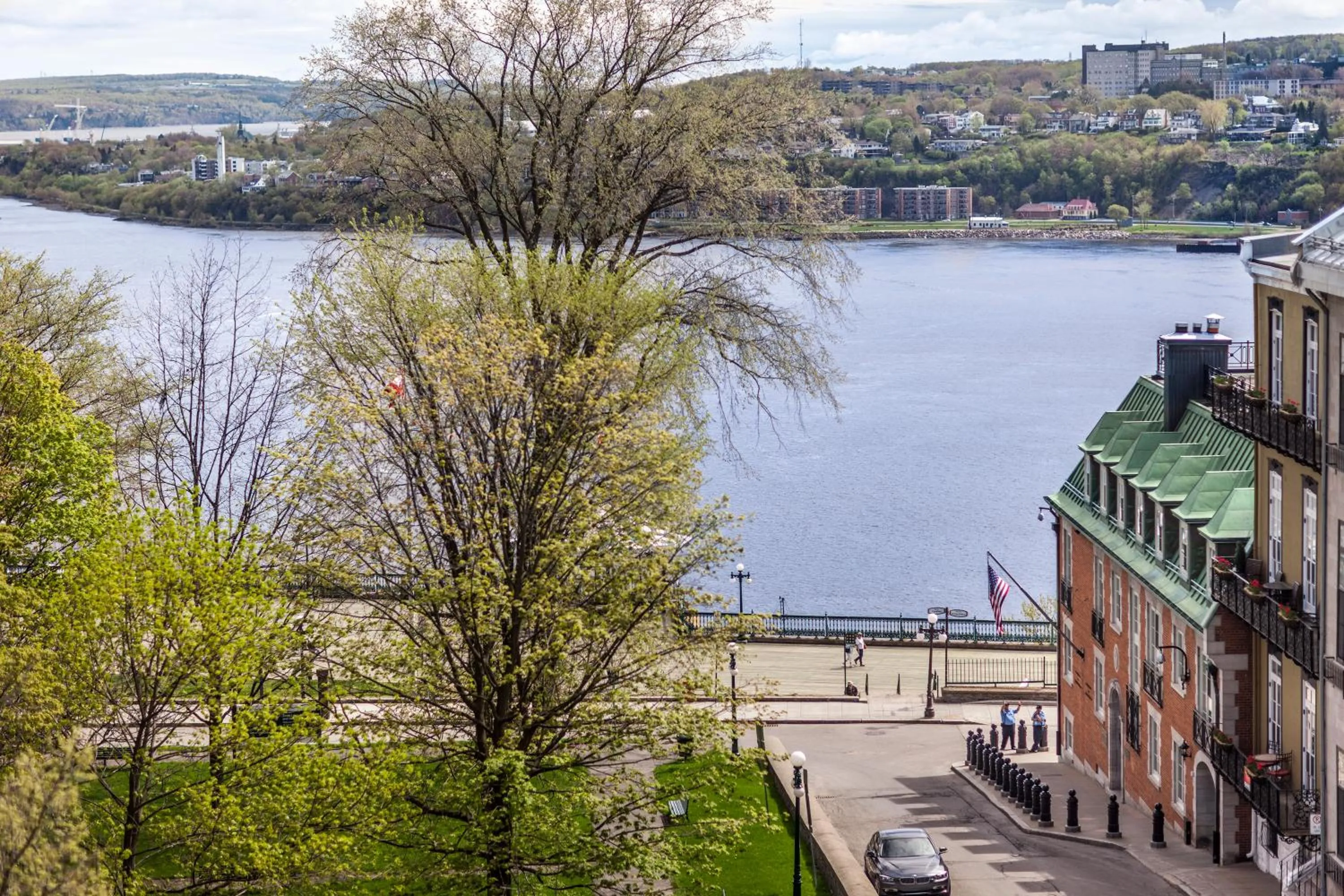 Bird's eye view in Hotel Chateau Bellevue