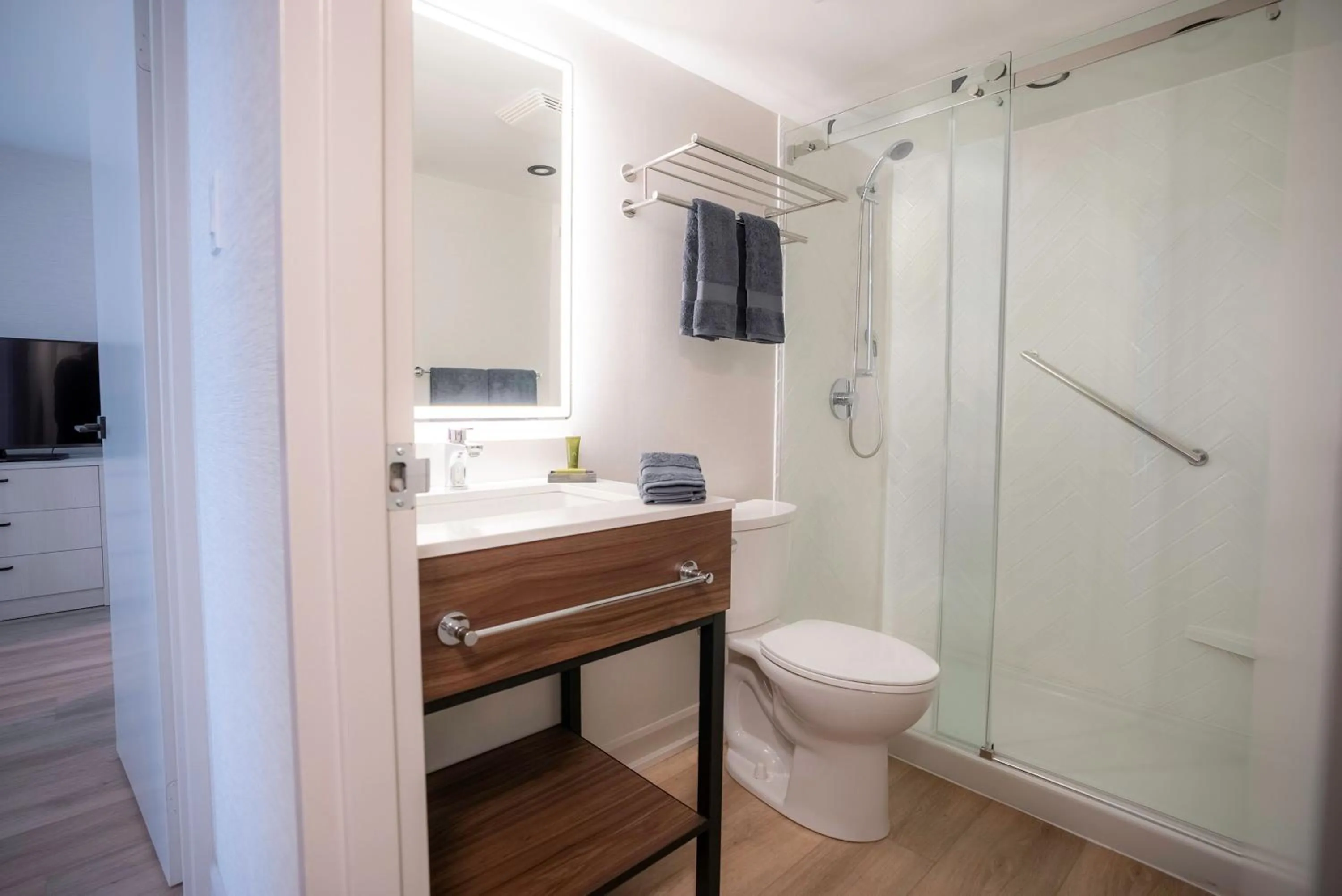 Shower in Les Suites Hotel Ottawa