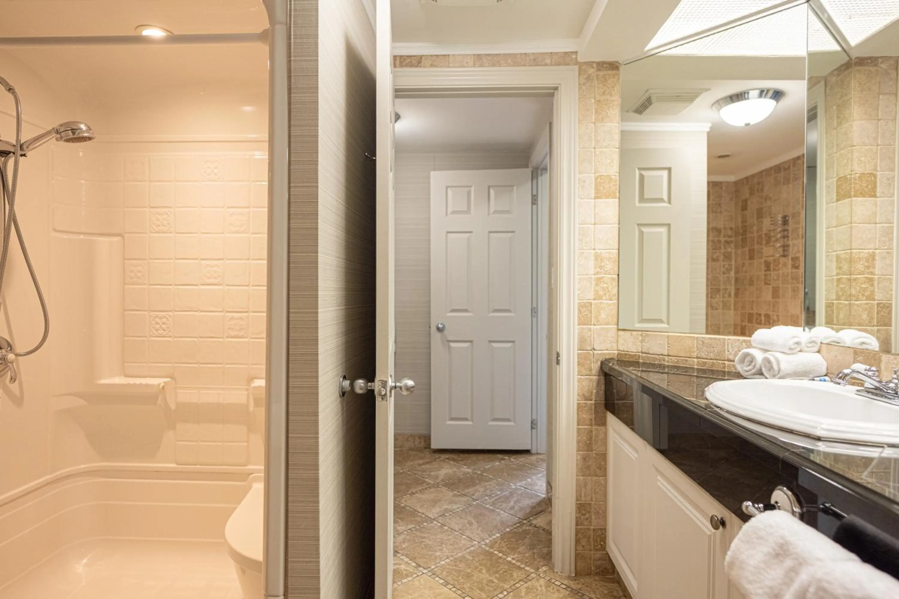 Bathroom in Ramada by Wyndham Ottawa On The Rideau