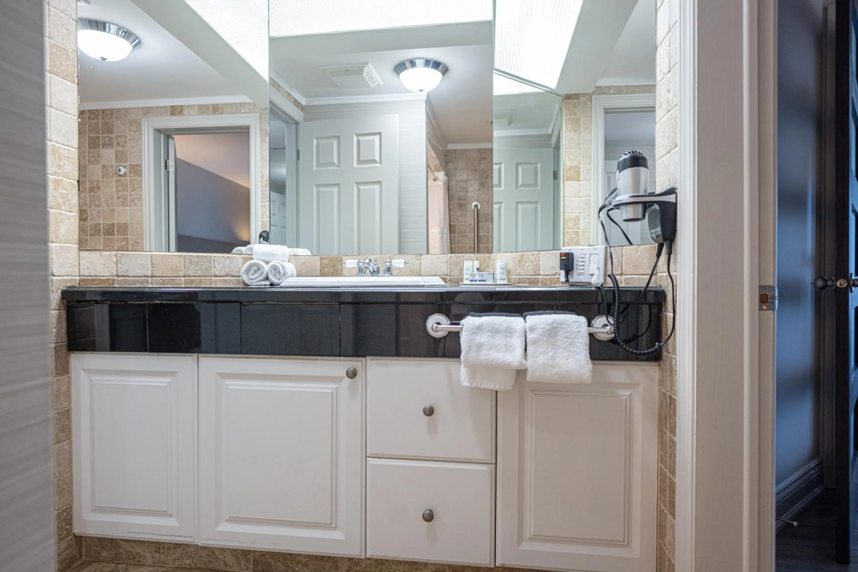 Bathroom in Ramada by Wyndham Ottawa On The Rideau