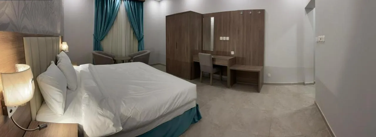 Bed in Al-Haramain Family Apartments