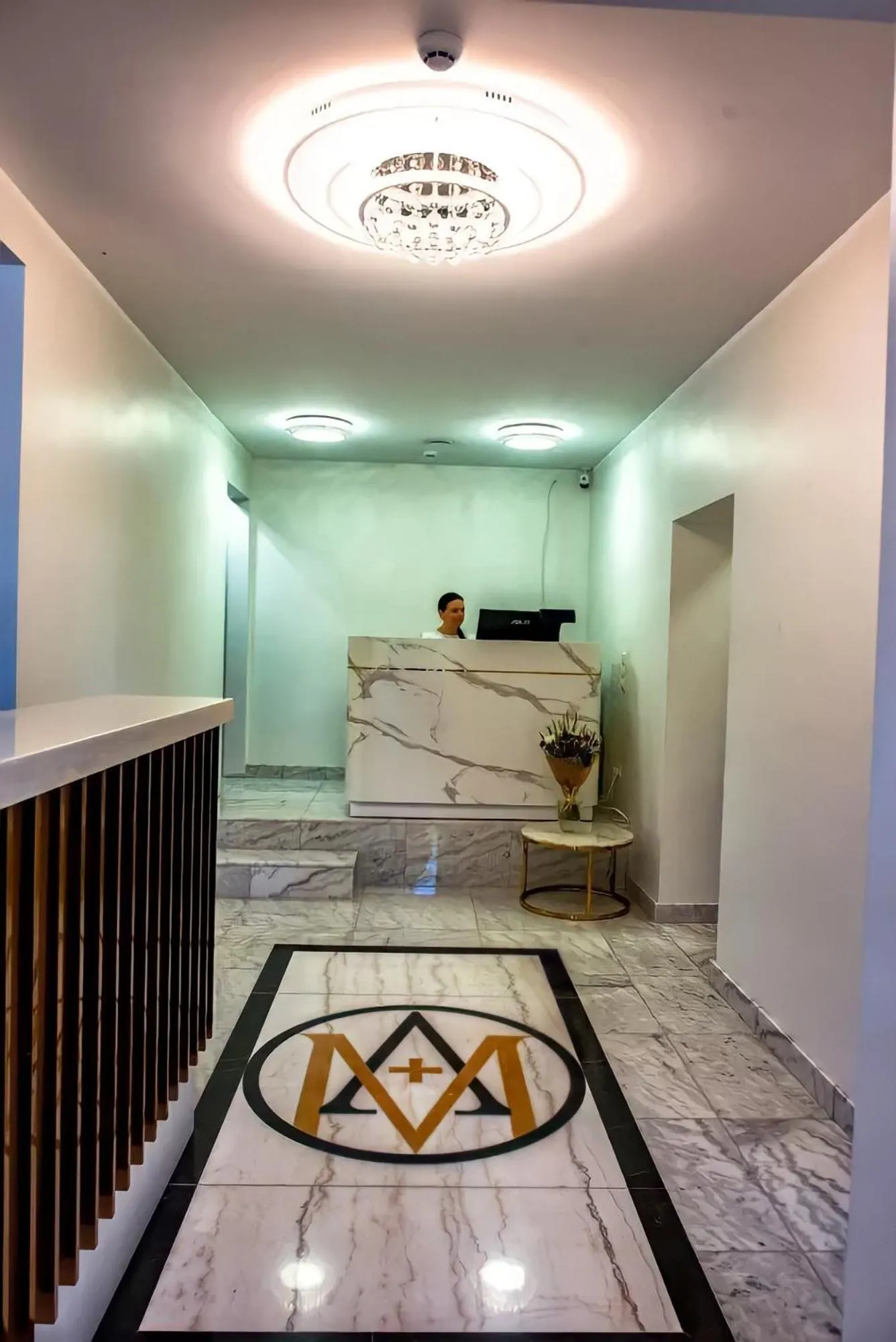 Lobby or reception in AVE MEDICA Apartments & SPA