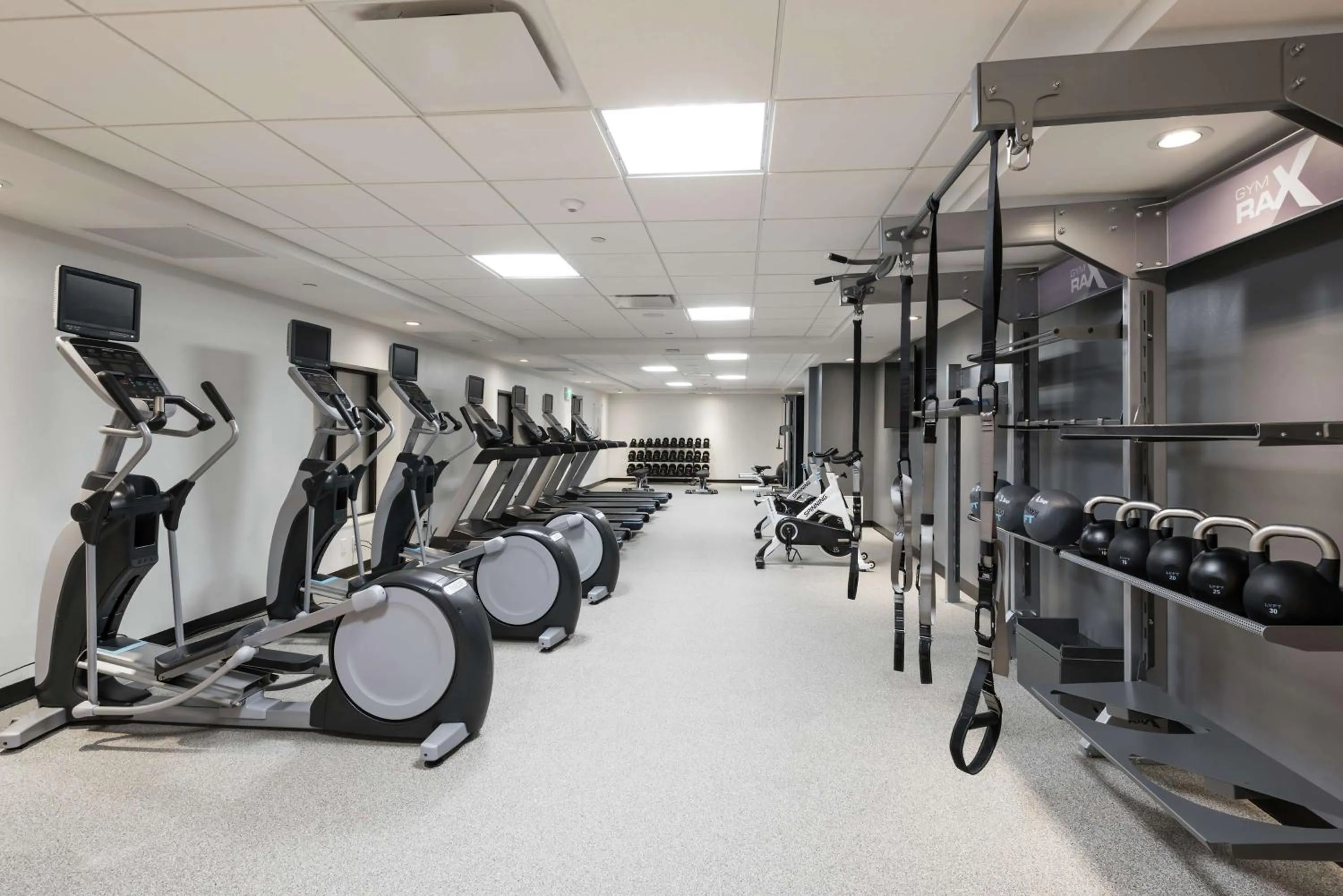 Fitness centre/facilities in Hilton Garden Inn Ottawa Downtown