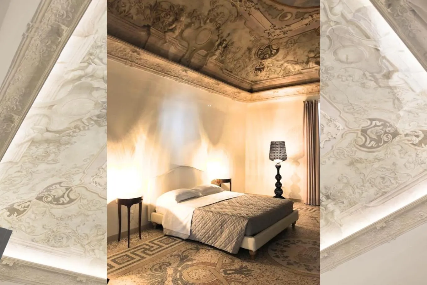 Bedroom, Bed in B&B Costa Masciarelli - Suite affrescate a due passi dal Duomo