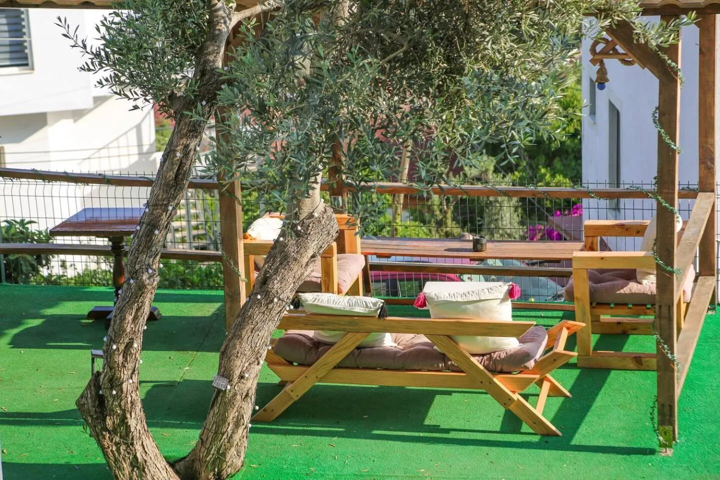 Patio in Just Dream Suites