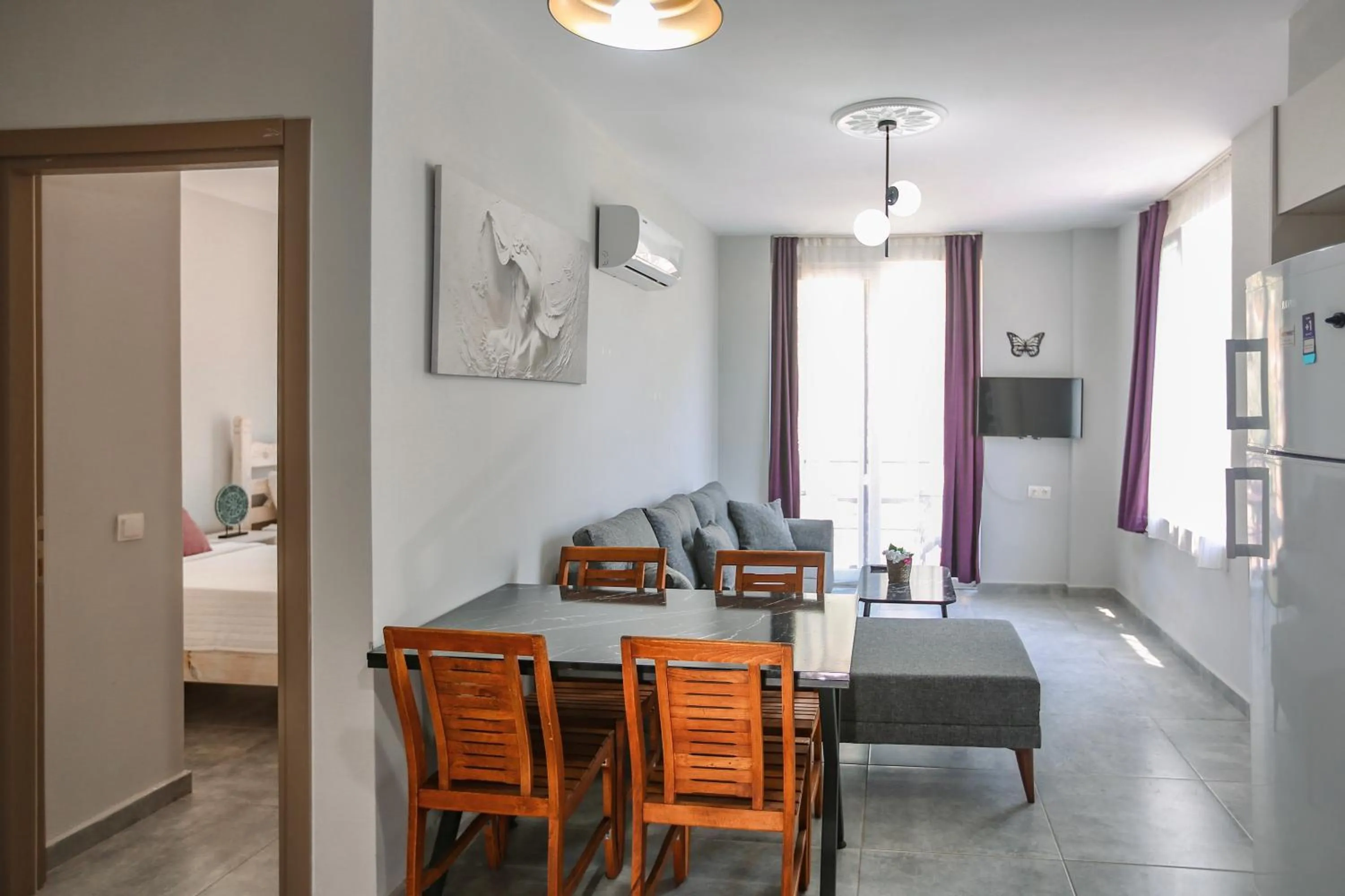 Kitchen or kitchenette in Just Dream Suites