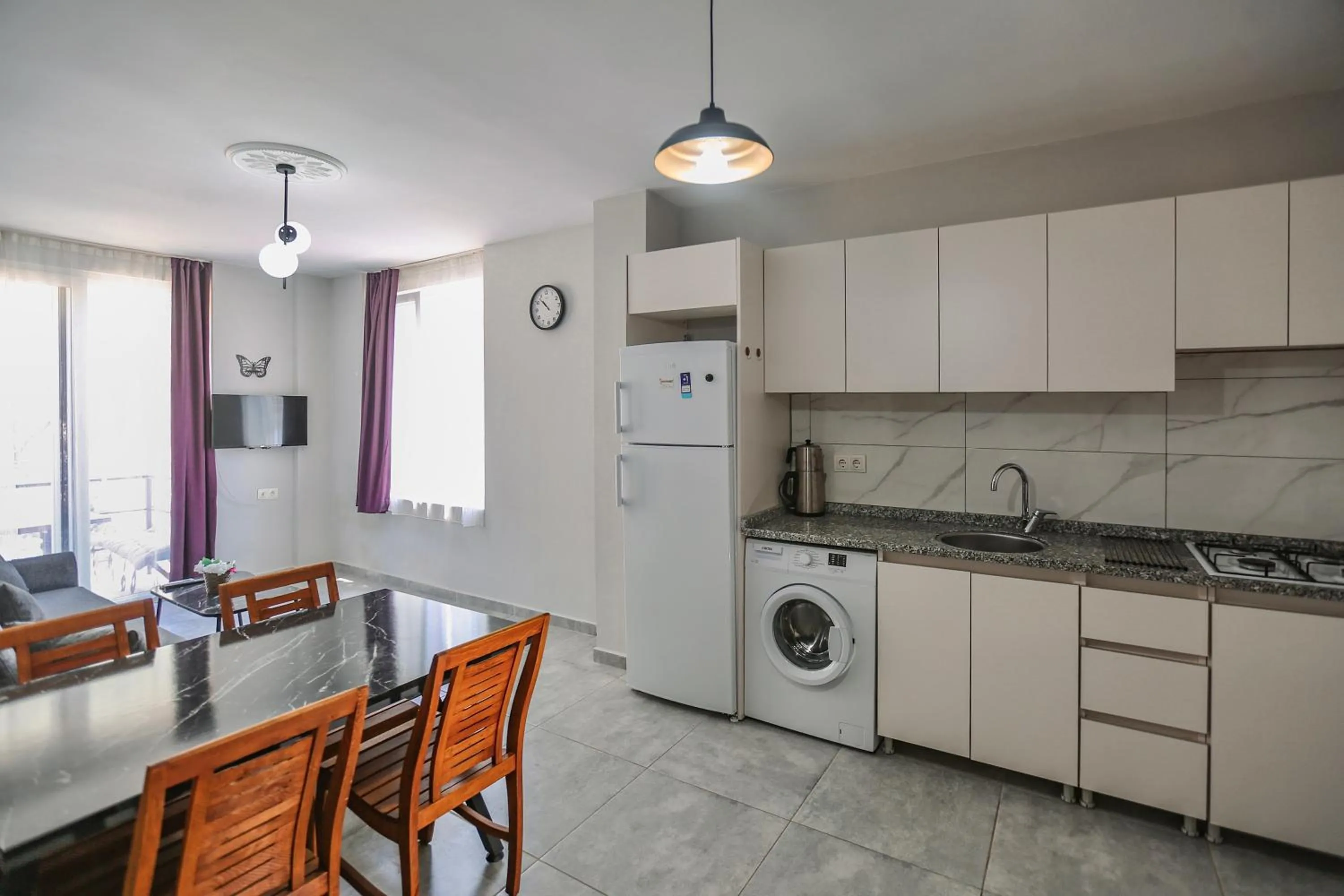 Kitchen or kitchenette in Just Dream Suites