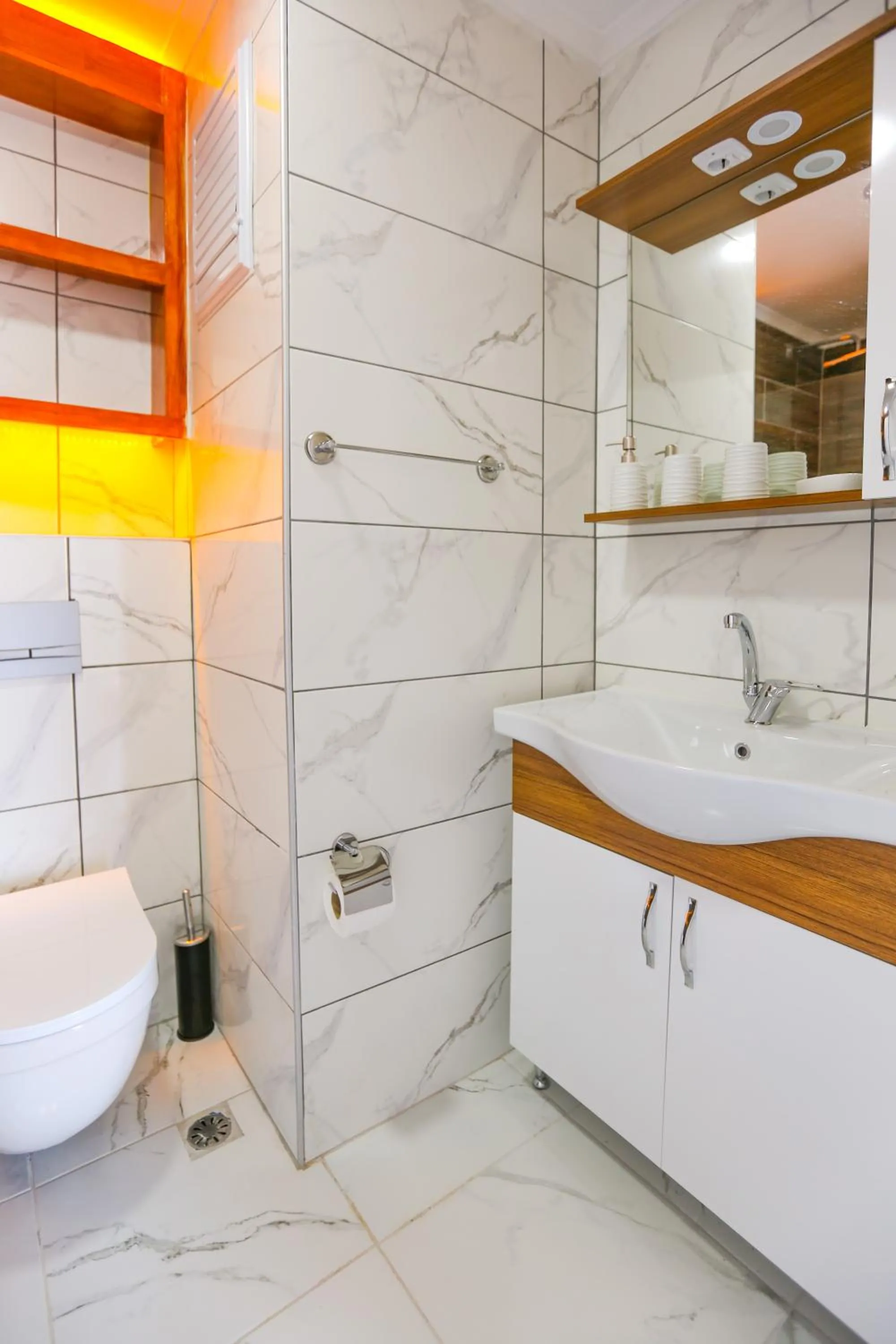 Shower in Just Dream Suites