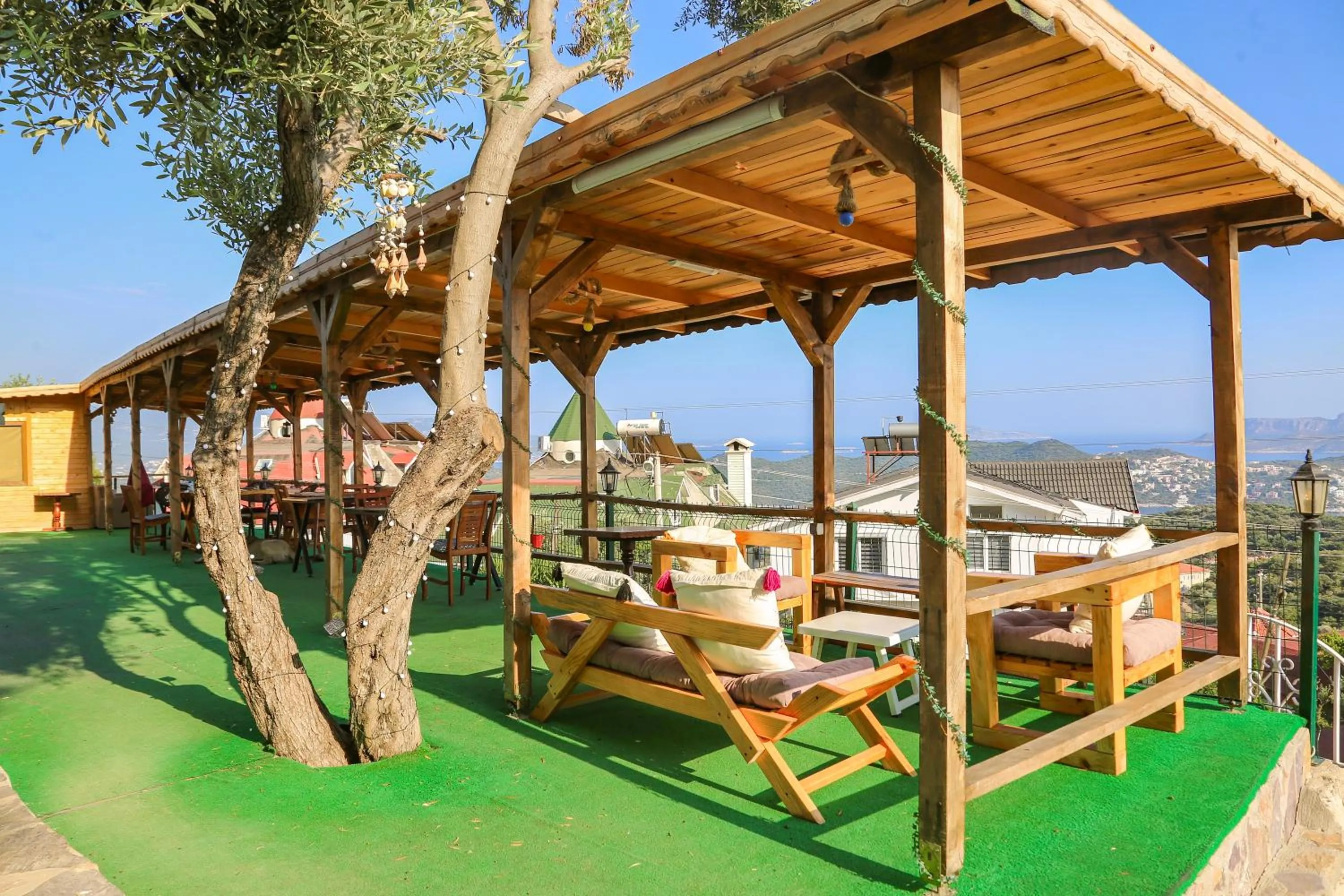 Patio in Just Dream Suites