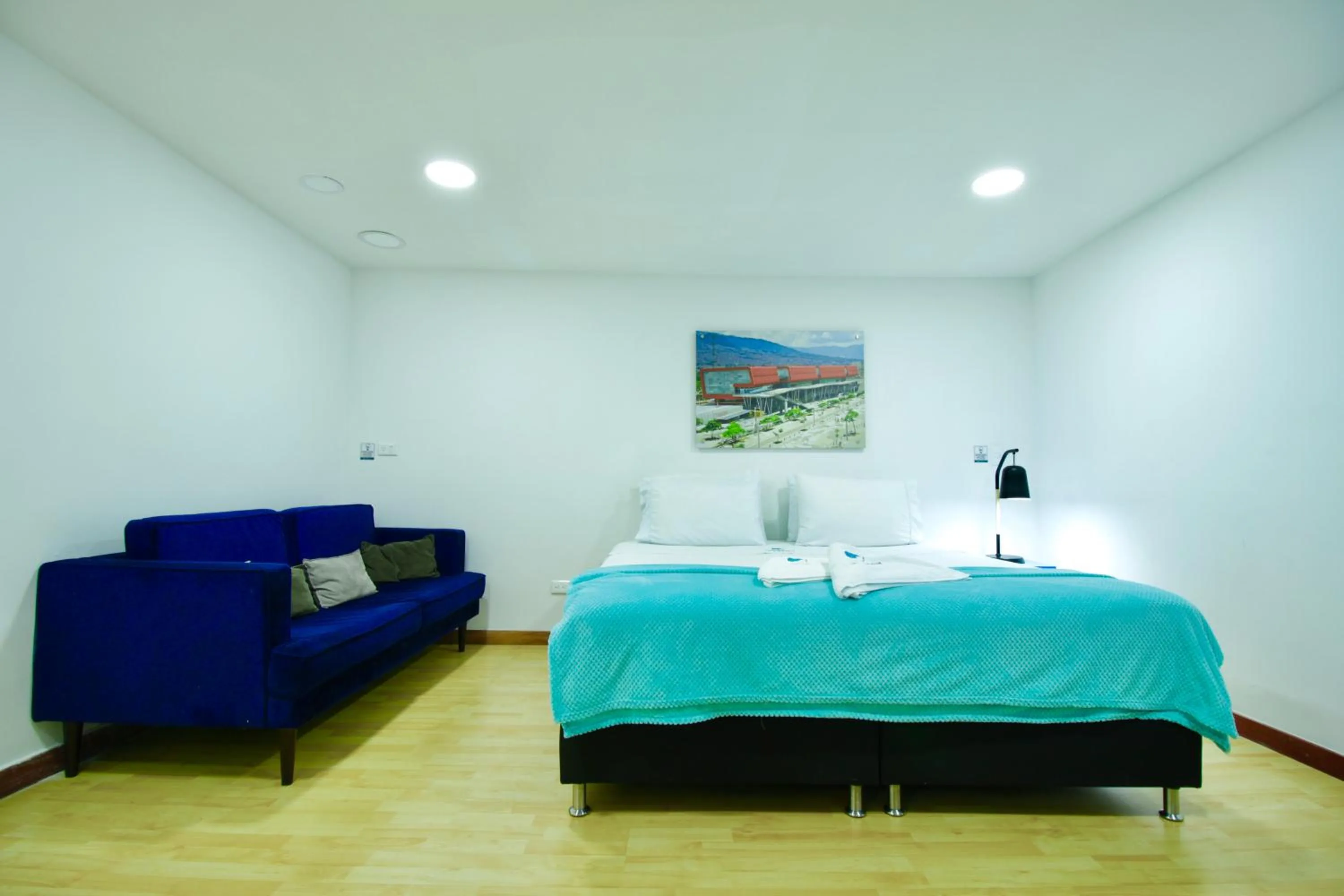Bed in Poblado Park Guest House