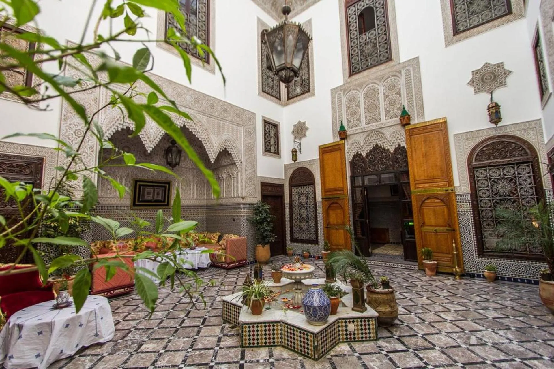 Patio in Riad Pacha Palace