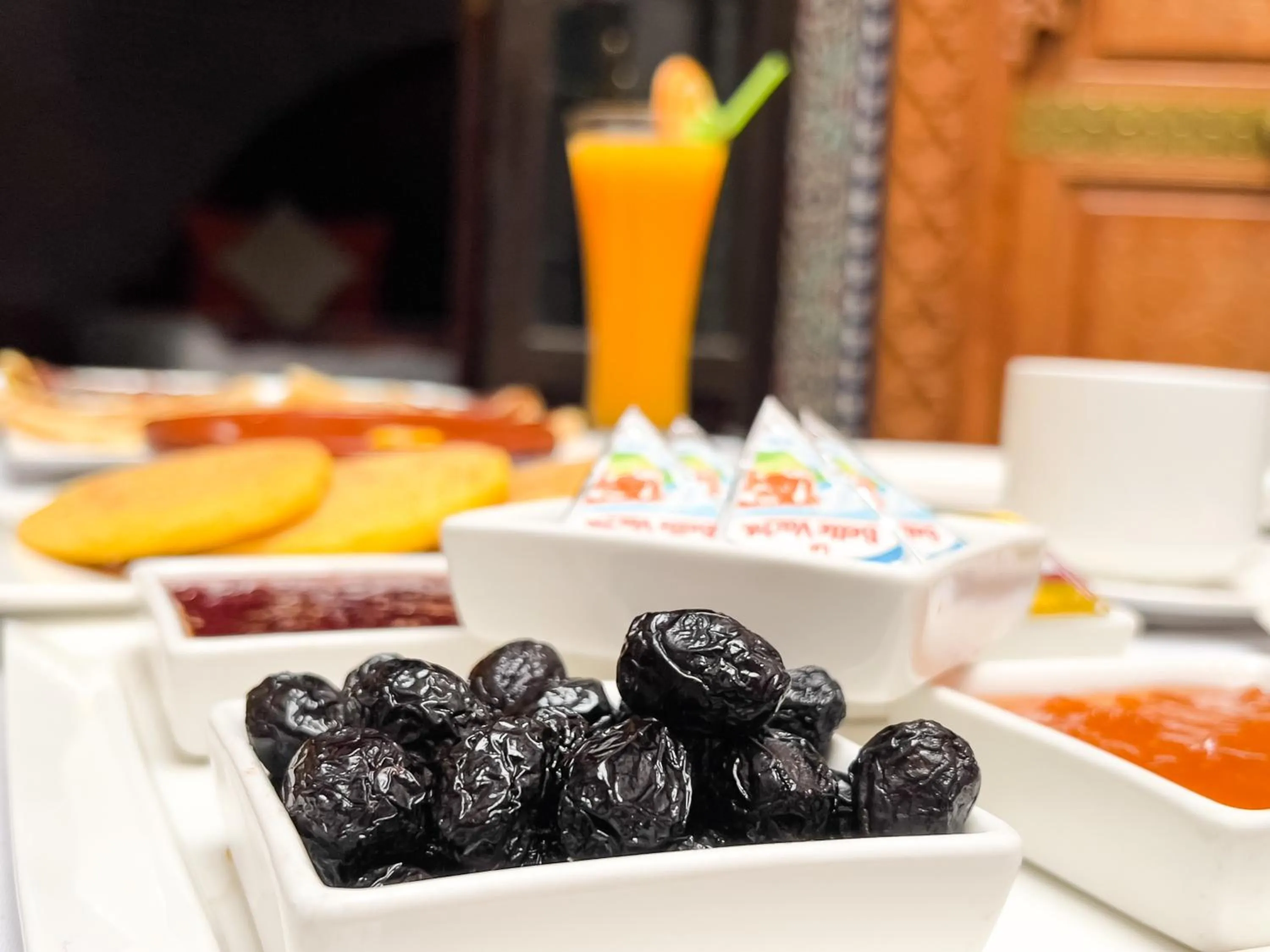 Food and drinks in Riad Pacha Palace