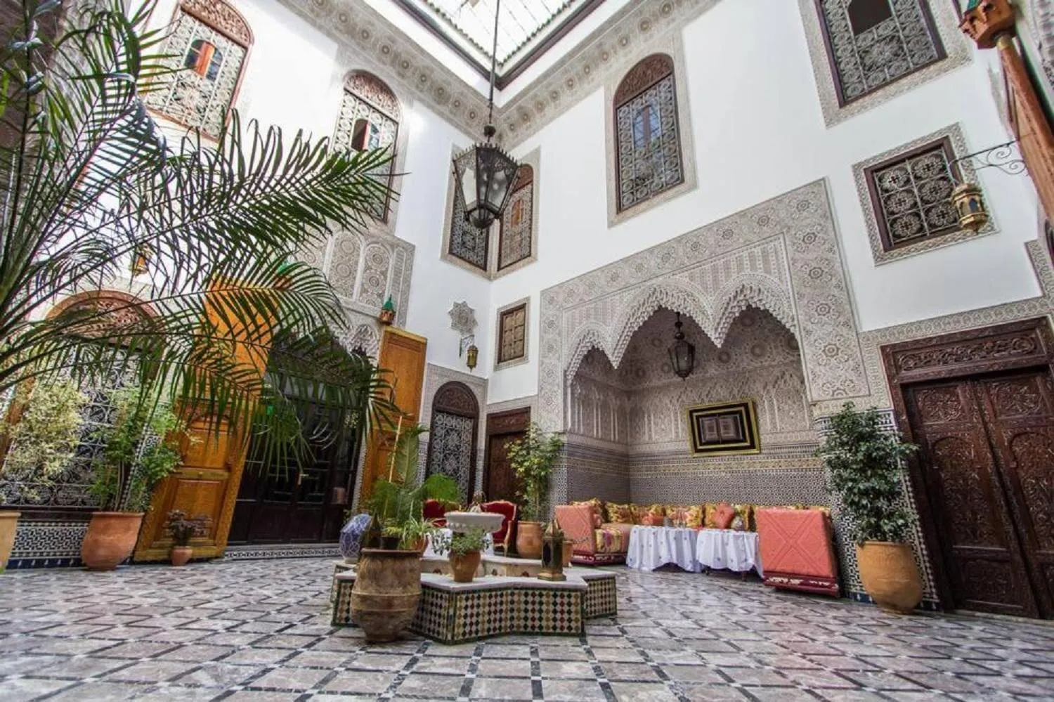 Property building in Riad Pacha Palace