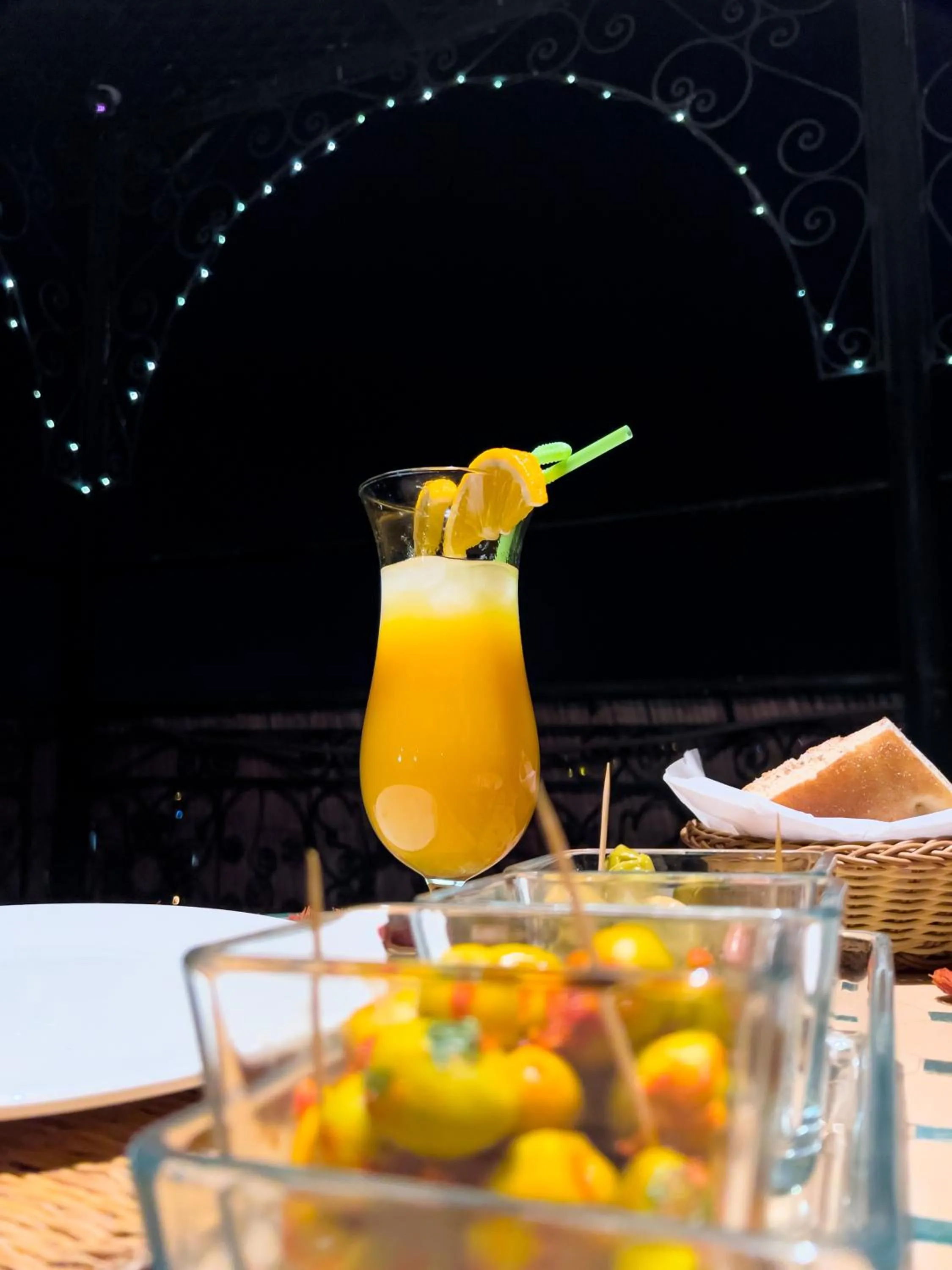 Food and drinks in Riad Pacha Palace
