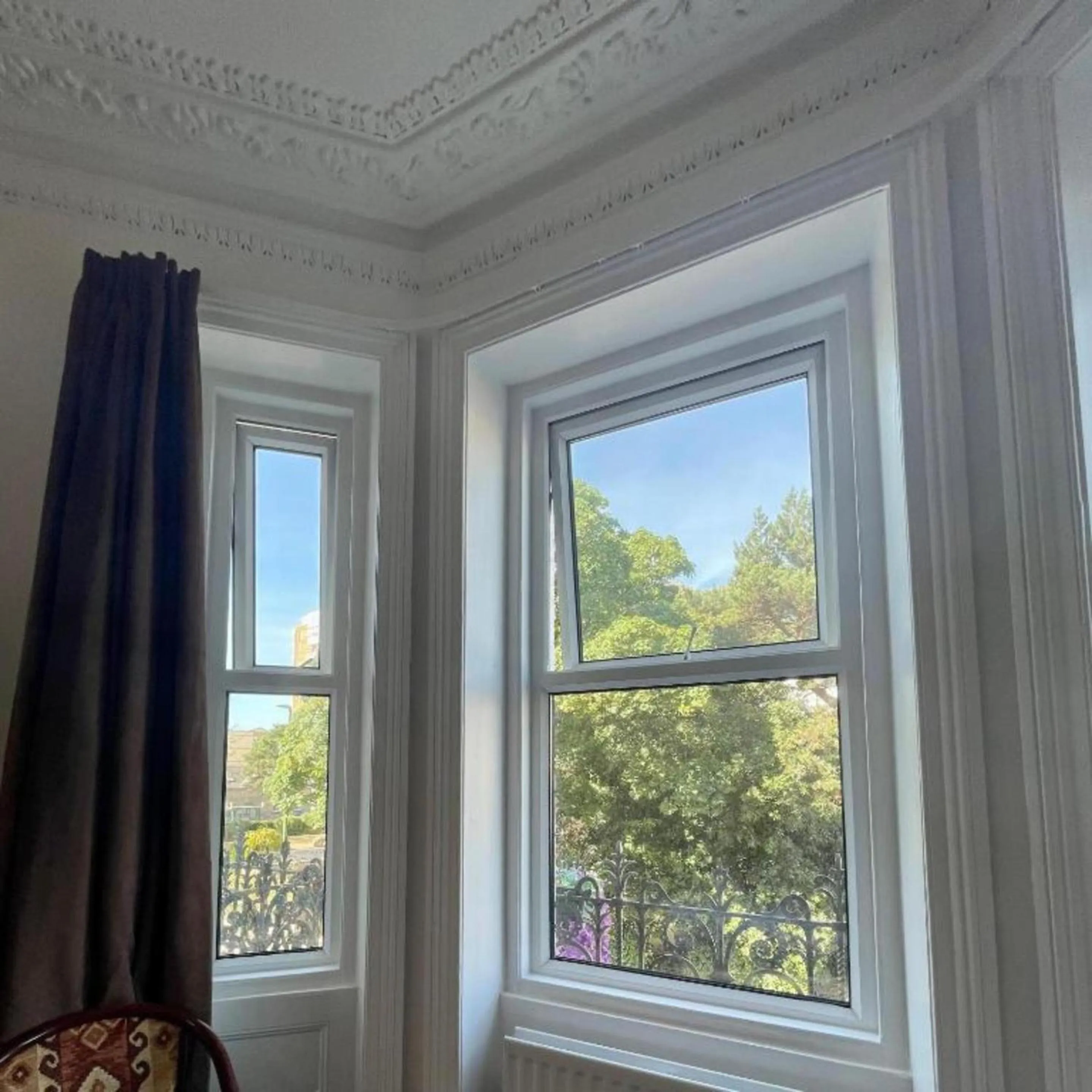 Bedroom in OYO The Lodge Bournemouth