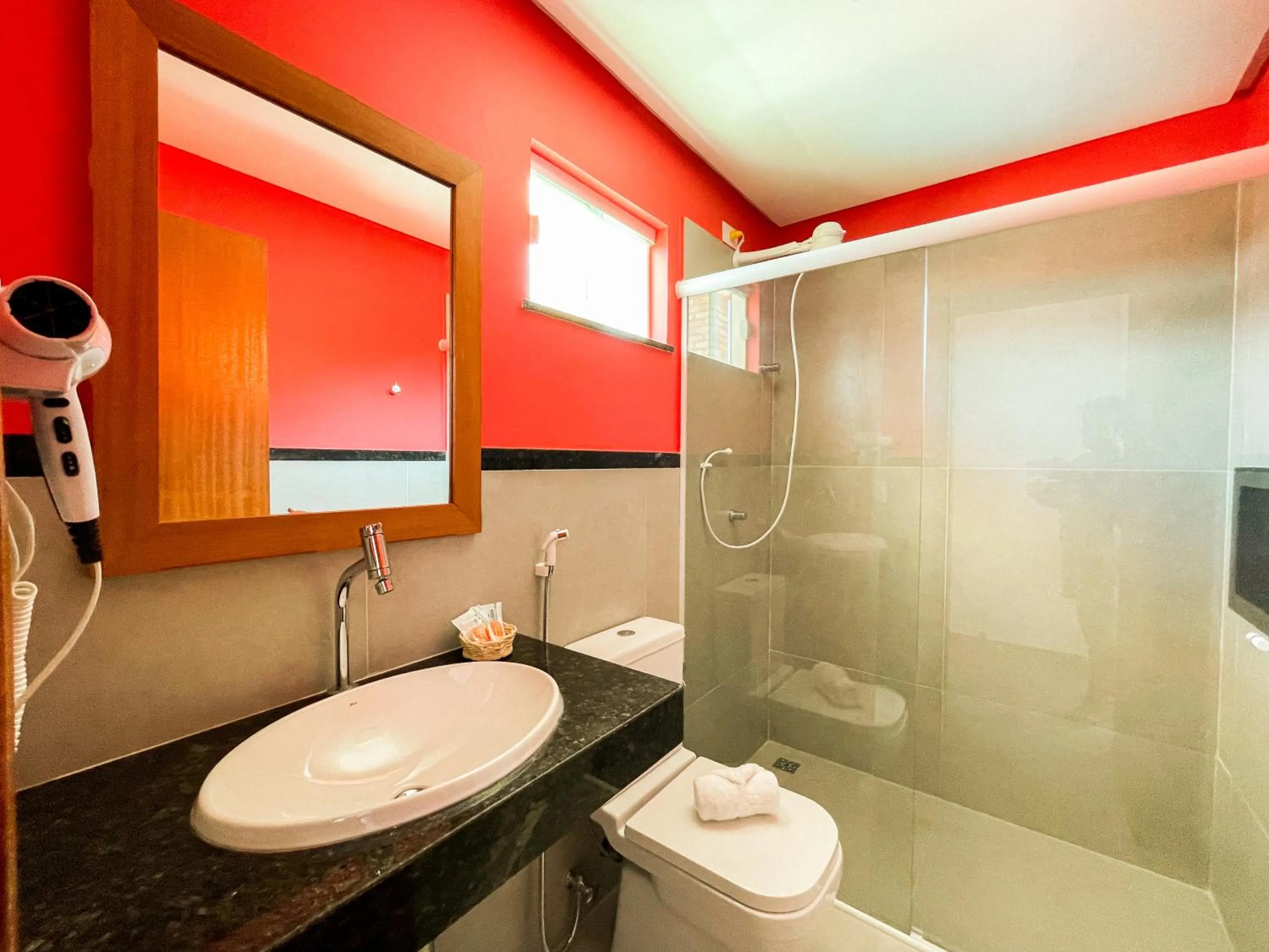 Bathroom in Pousada das Flores