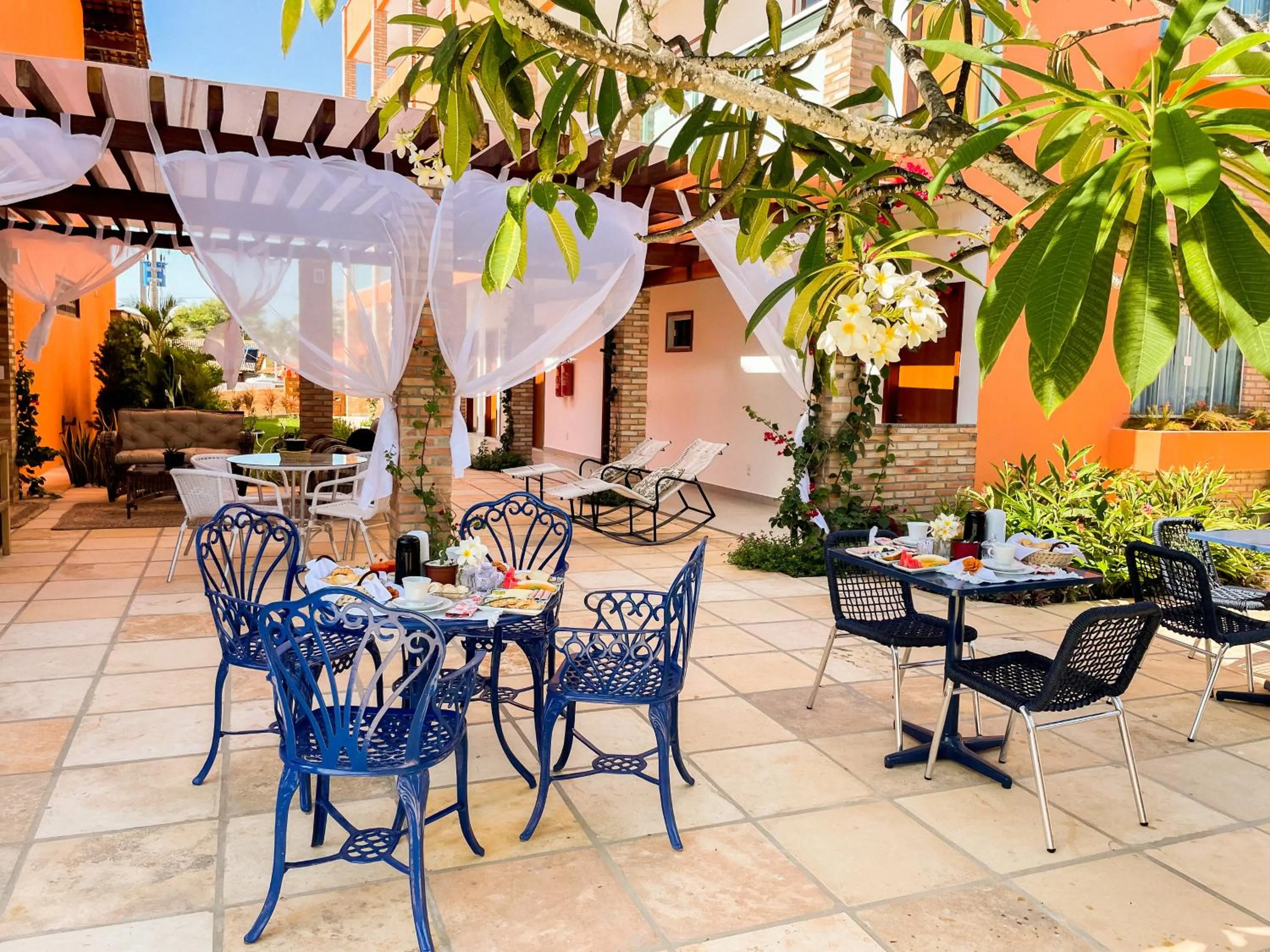 Patio in Pousada das Flores